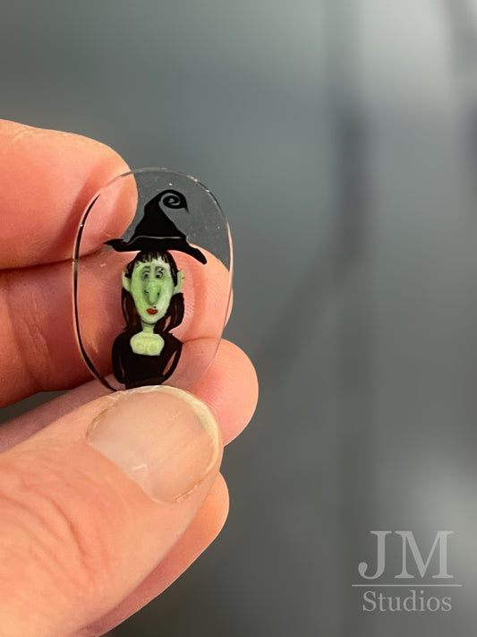 Witch Cameo Collectors Coin