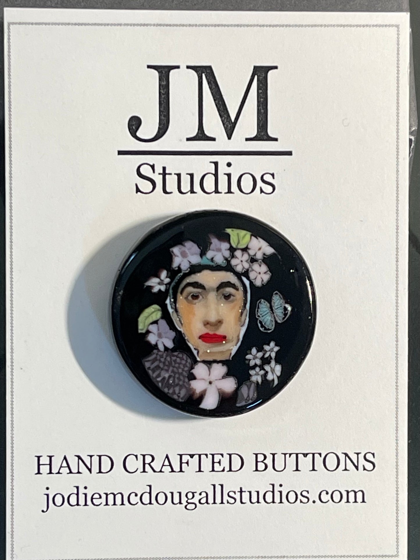 Frida Kahlo 1” Button