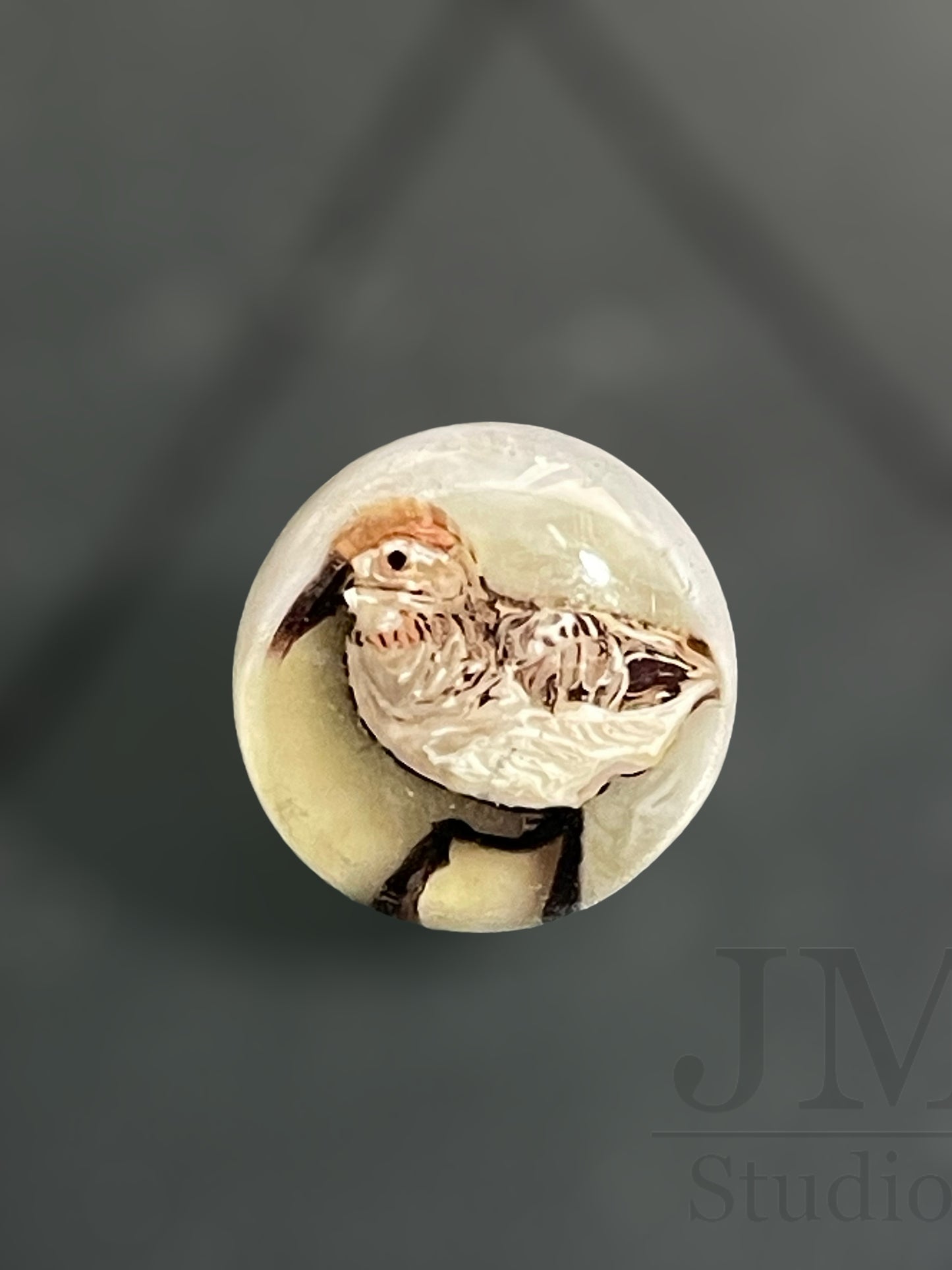 Sandpiper Button 20mm