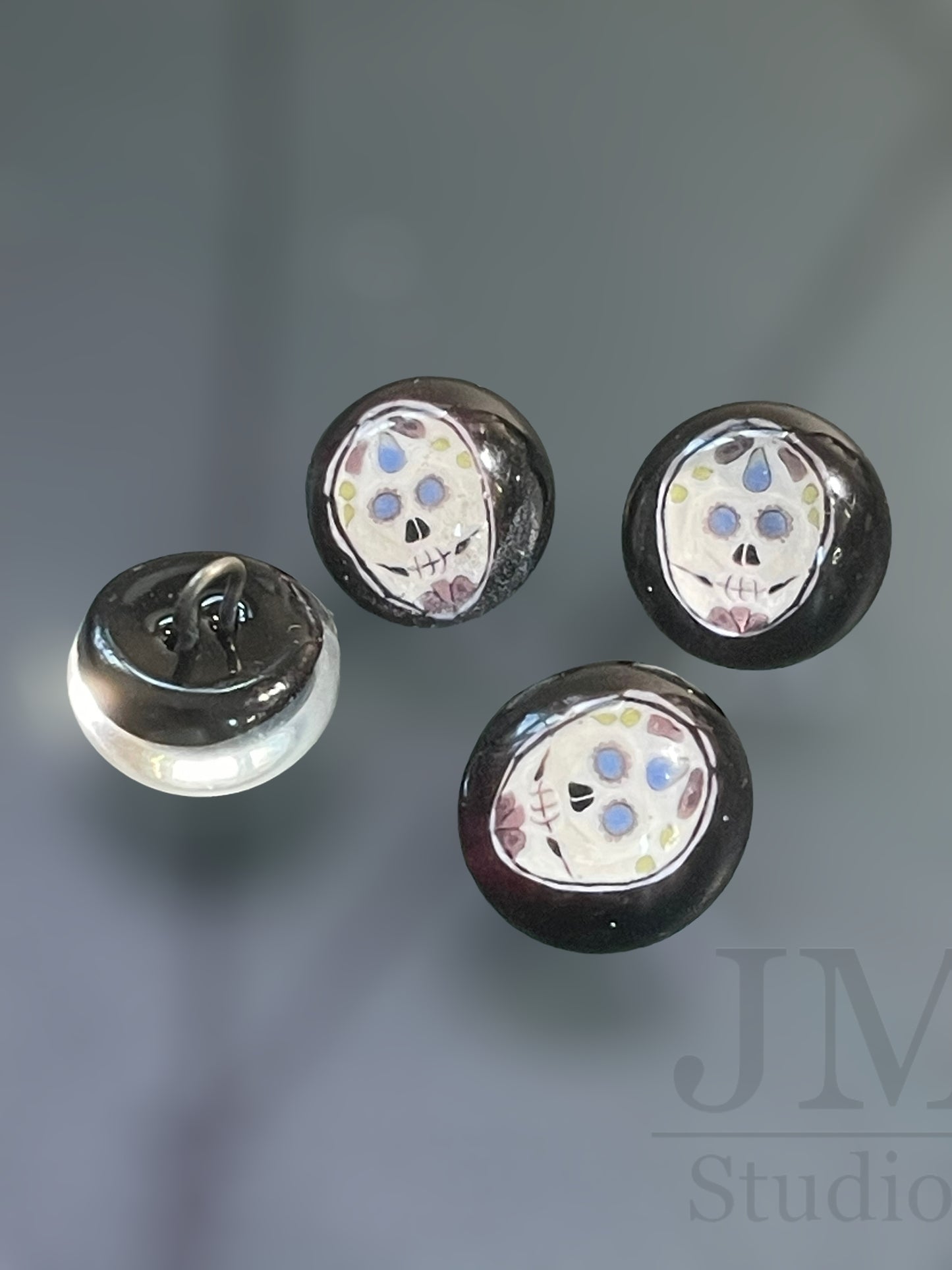 Rainy Day of the Dead Button 14mm