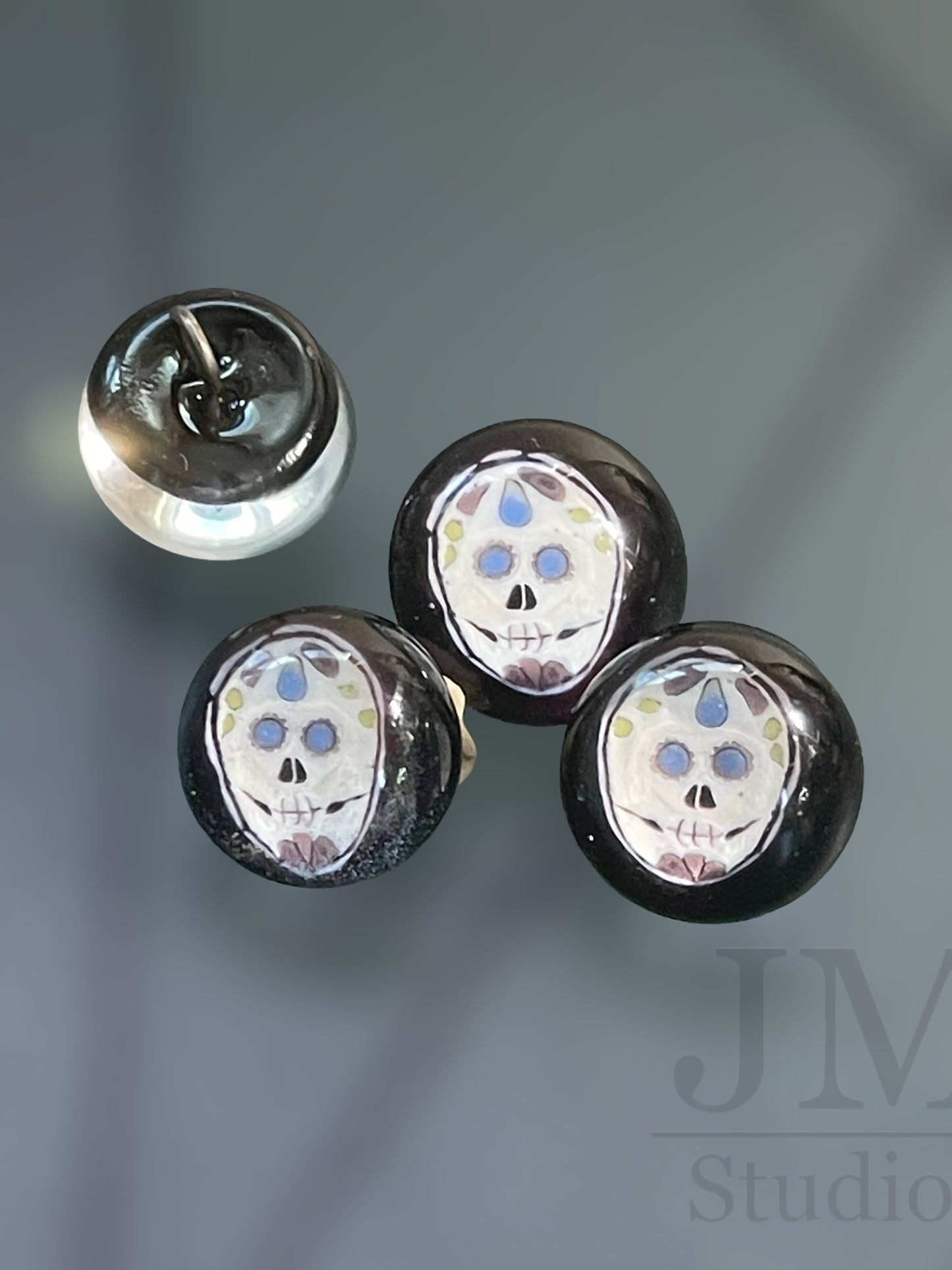 Rainy Day of the Dead Button 14mm