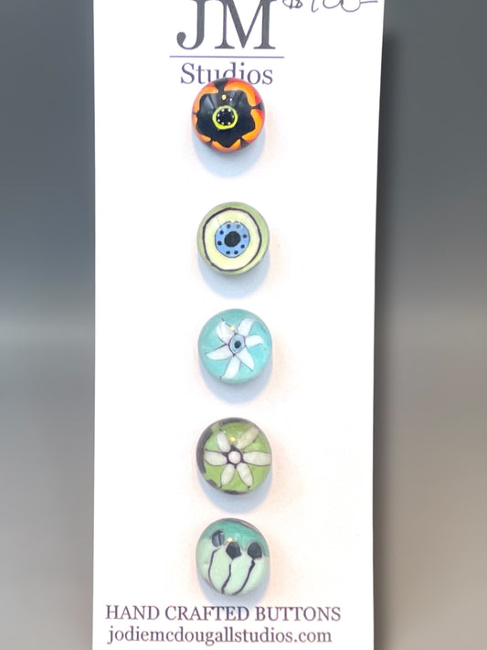 Fiesta Button Set 15mm