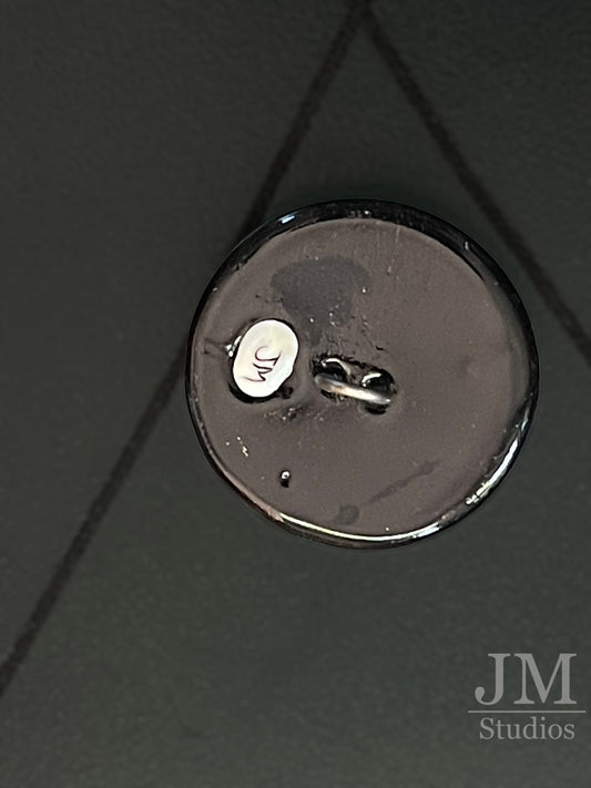 Blue Day of the Dead Button 1”