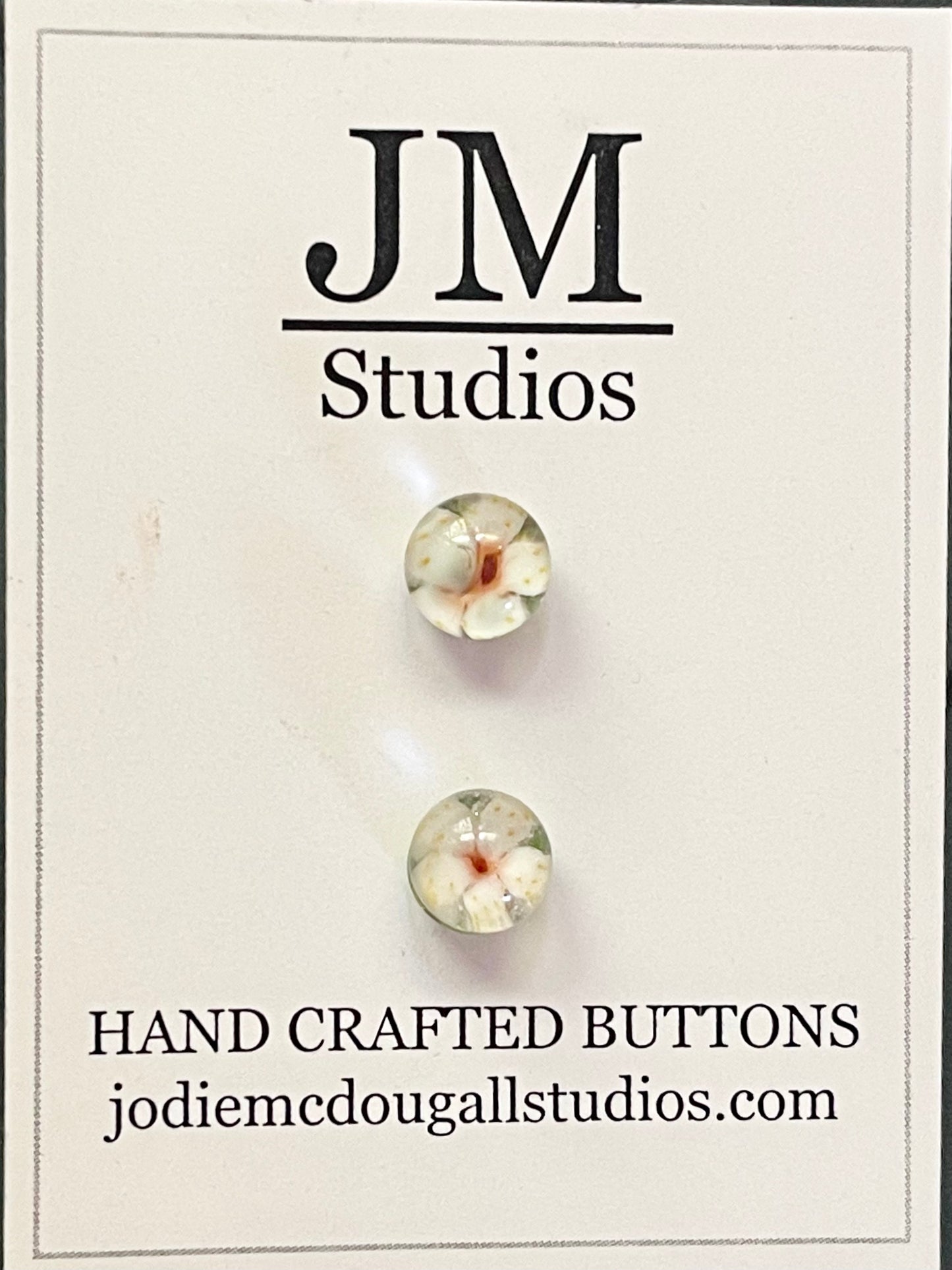 Cherry Blossom Buttons 8mm