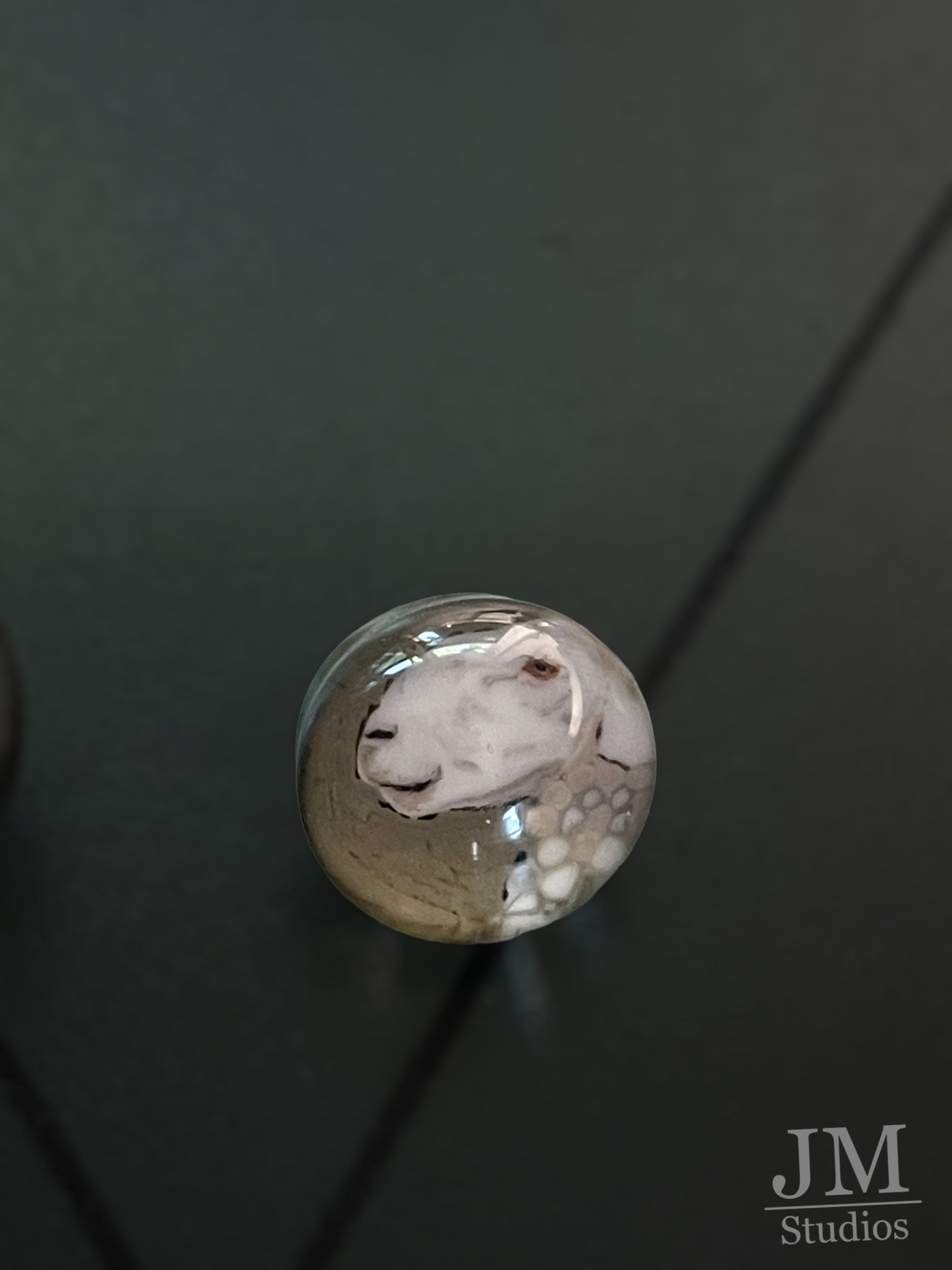 Sheep Button 16mm