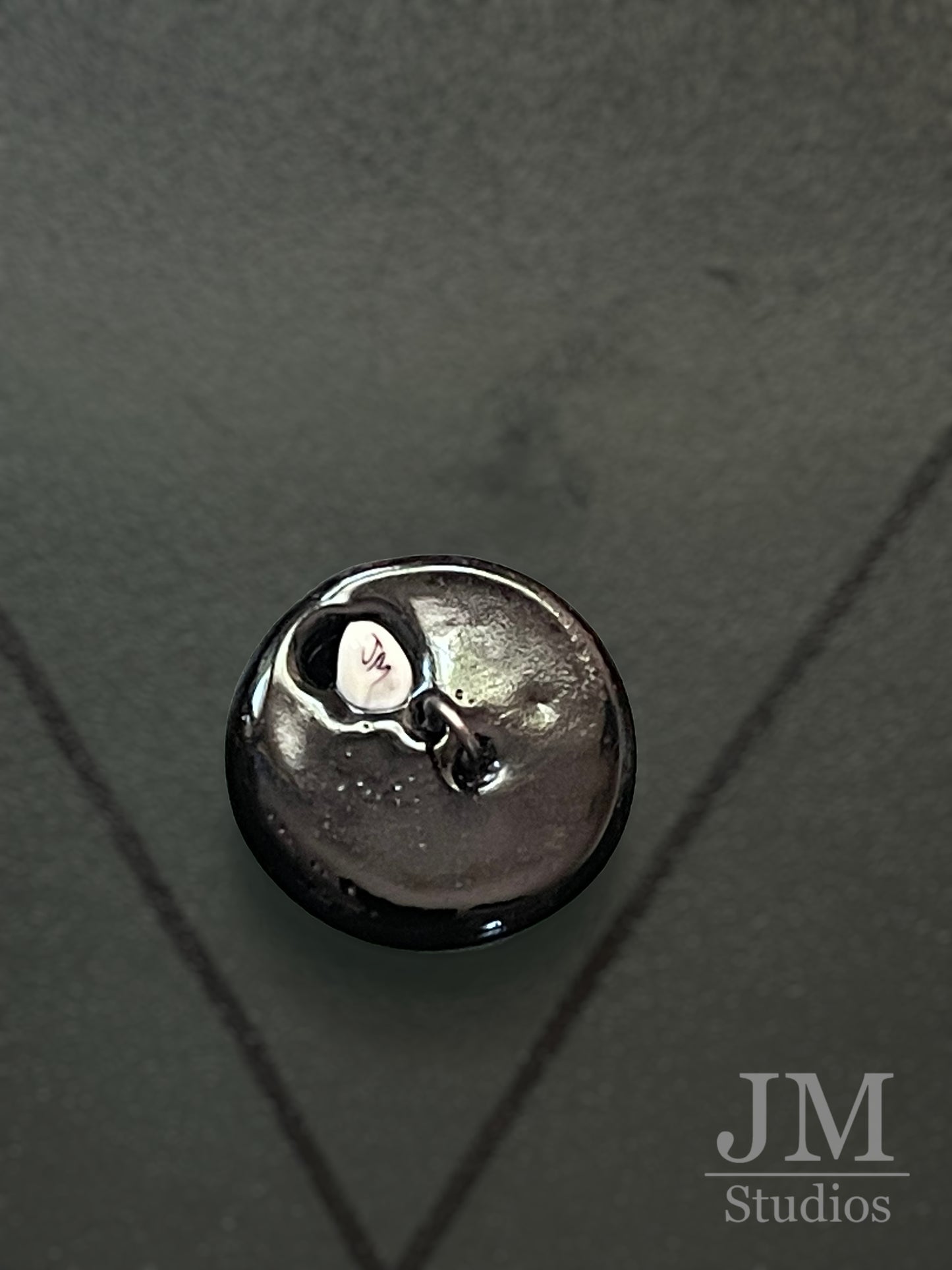 Rain Day of the Dead Button 22mm