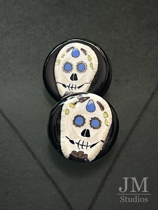 Rain Day of the Dead Button 1”