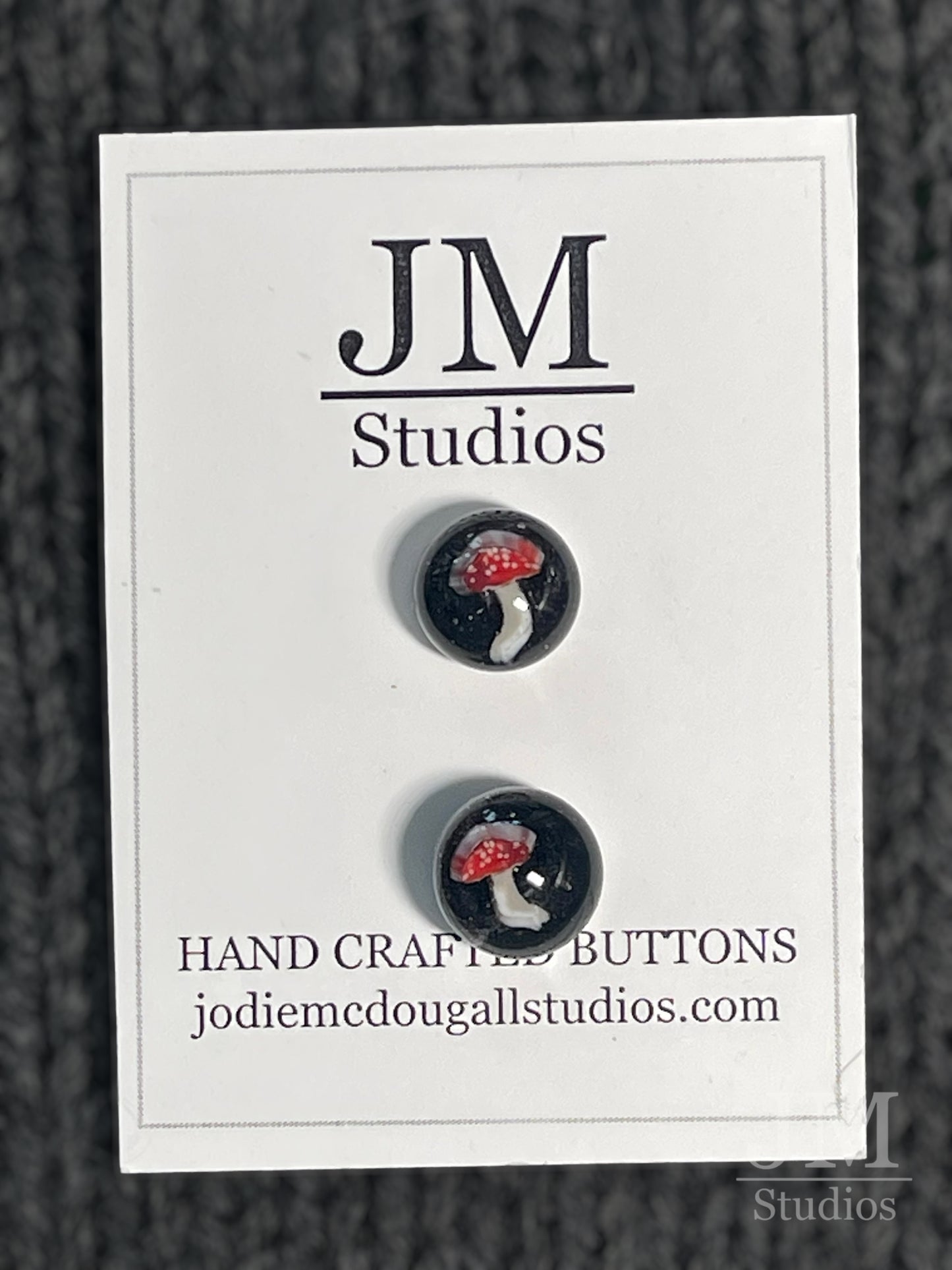Mushroom Buttons 10mm