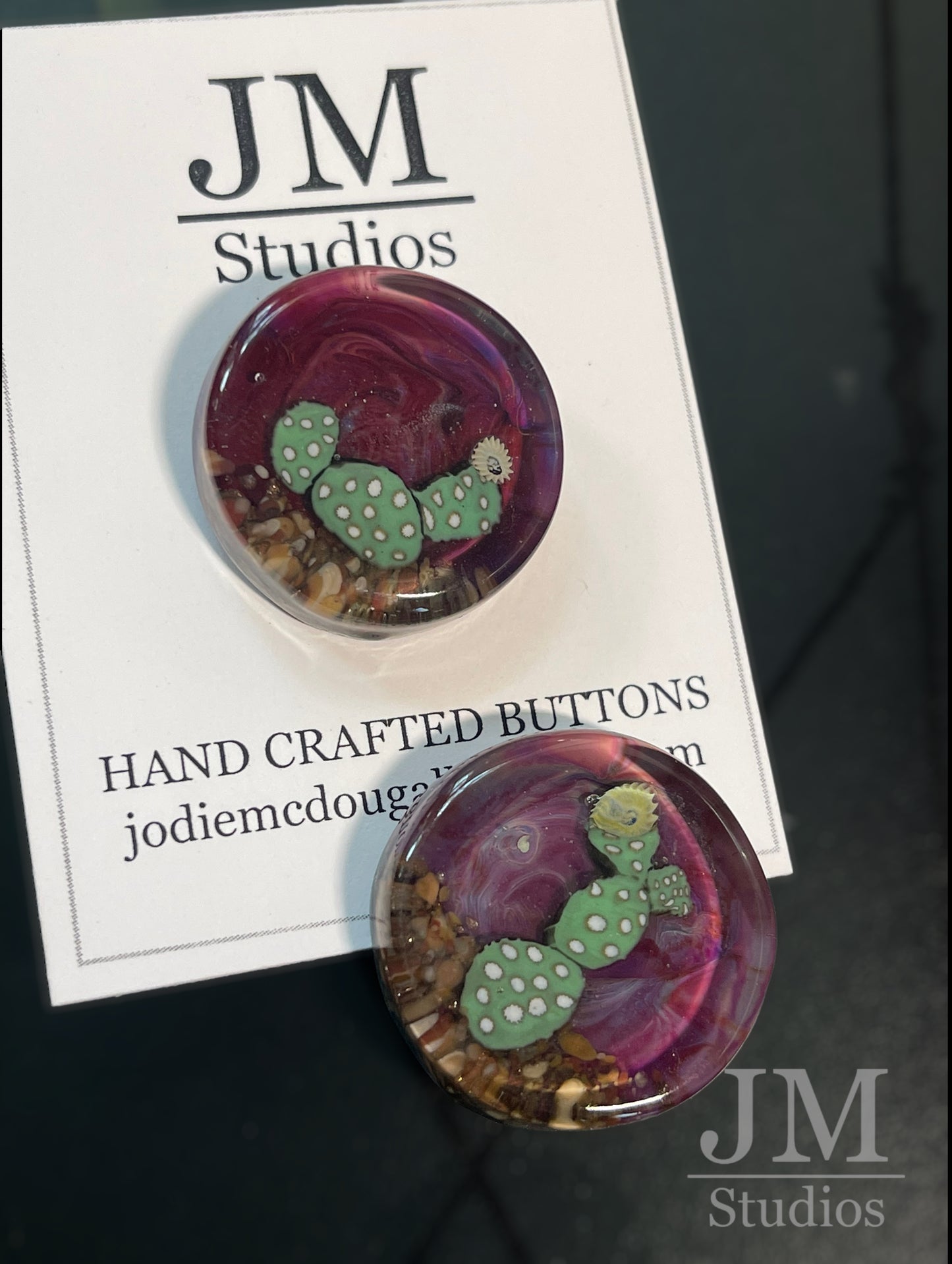 Cactus Button 1”