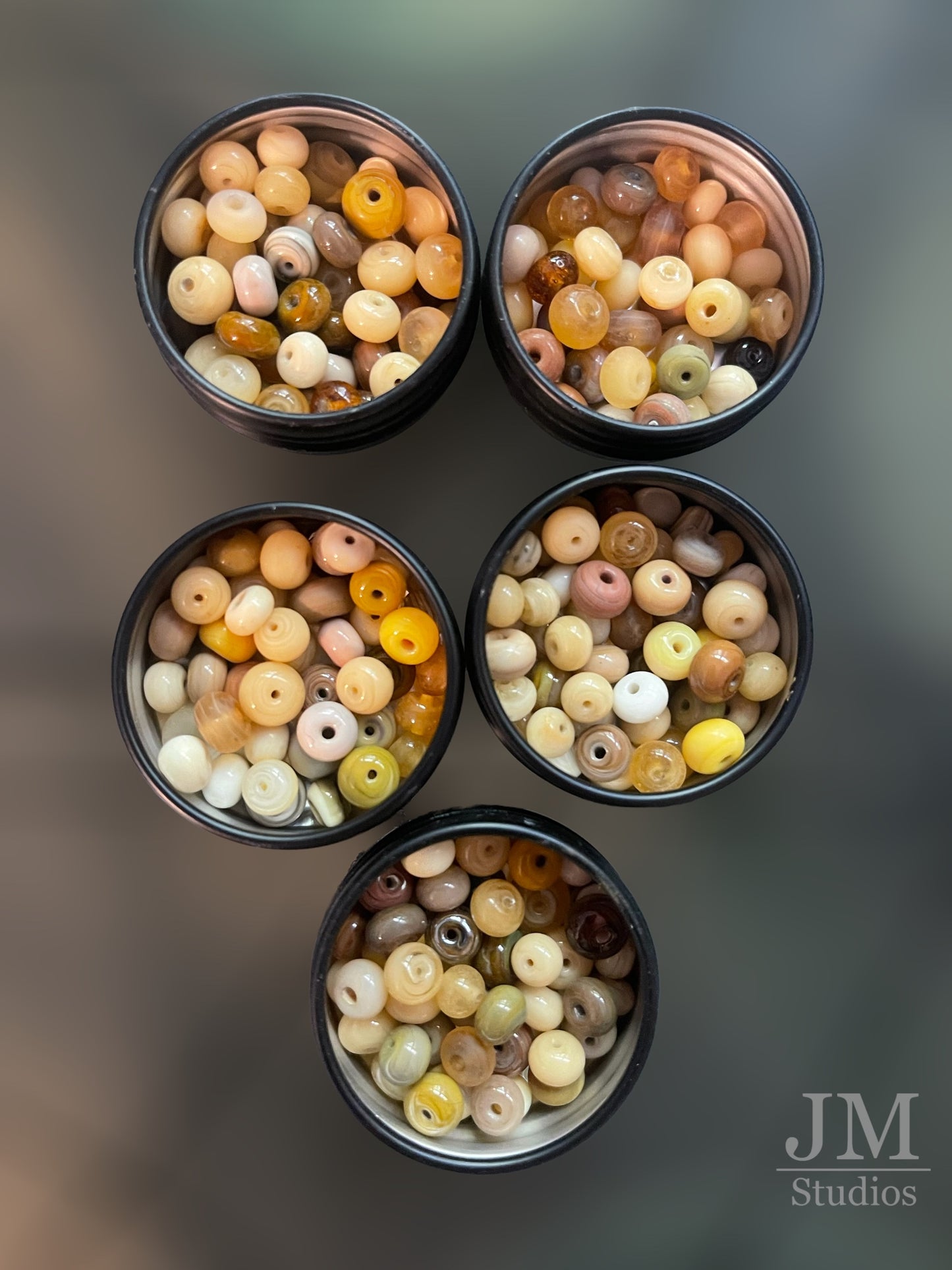 Itty Bitty Honey Amber Beads