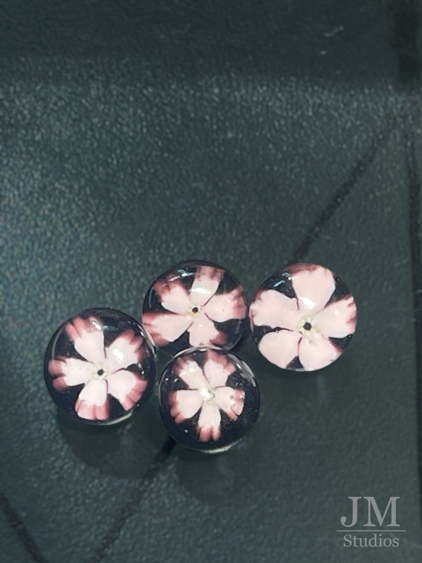 Pink Flower 12mm