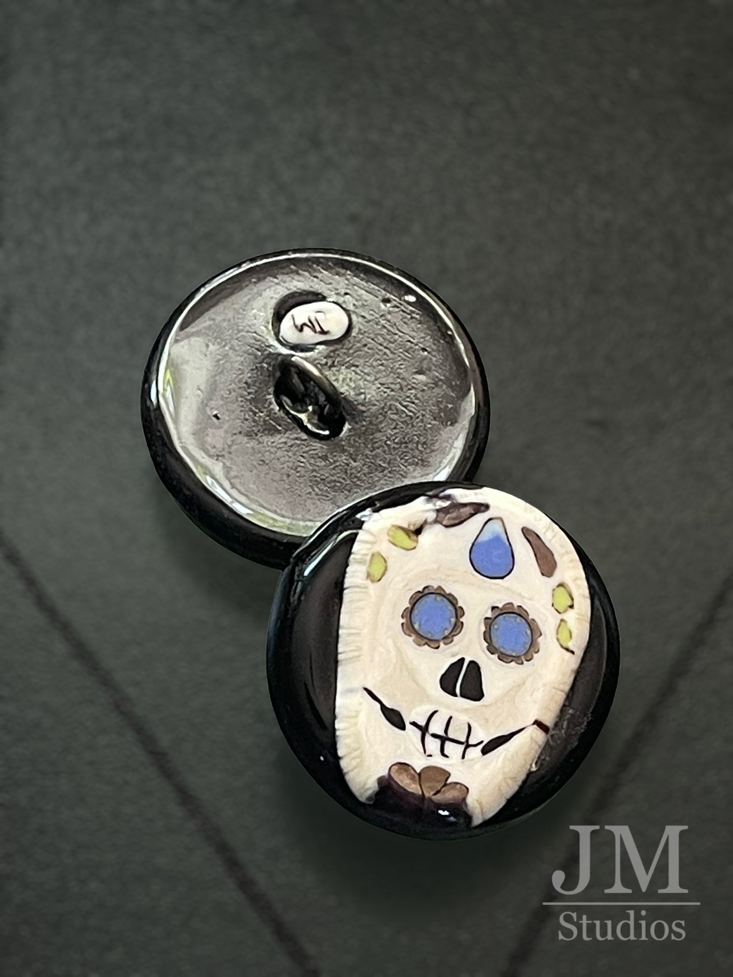 Rain Day of the Dead Button 1”