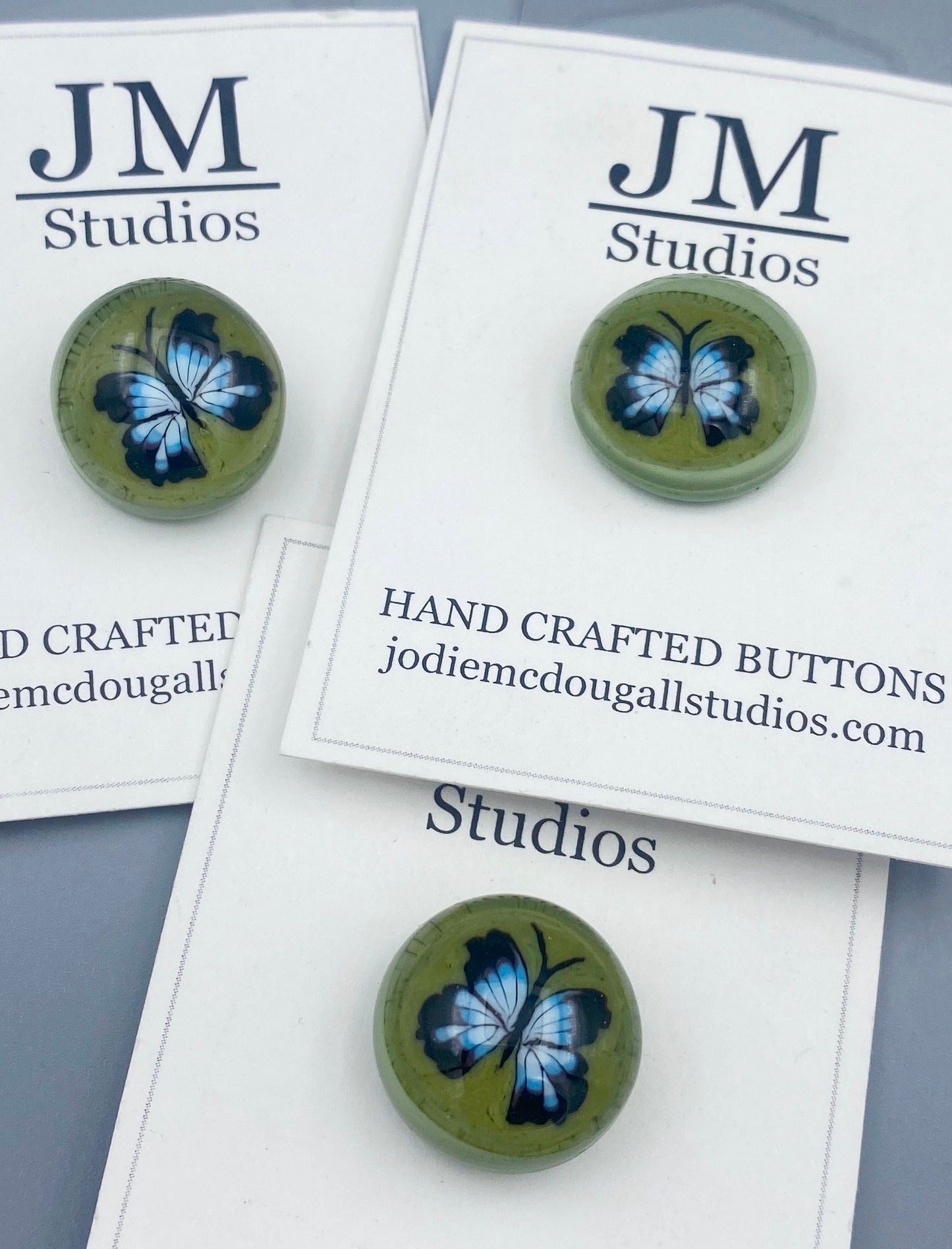 Butterfly Button 20mm