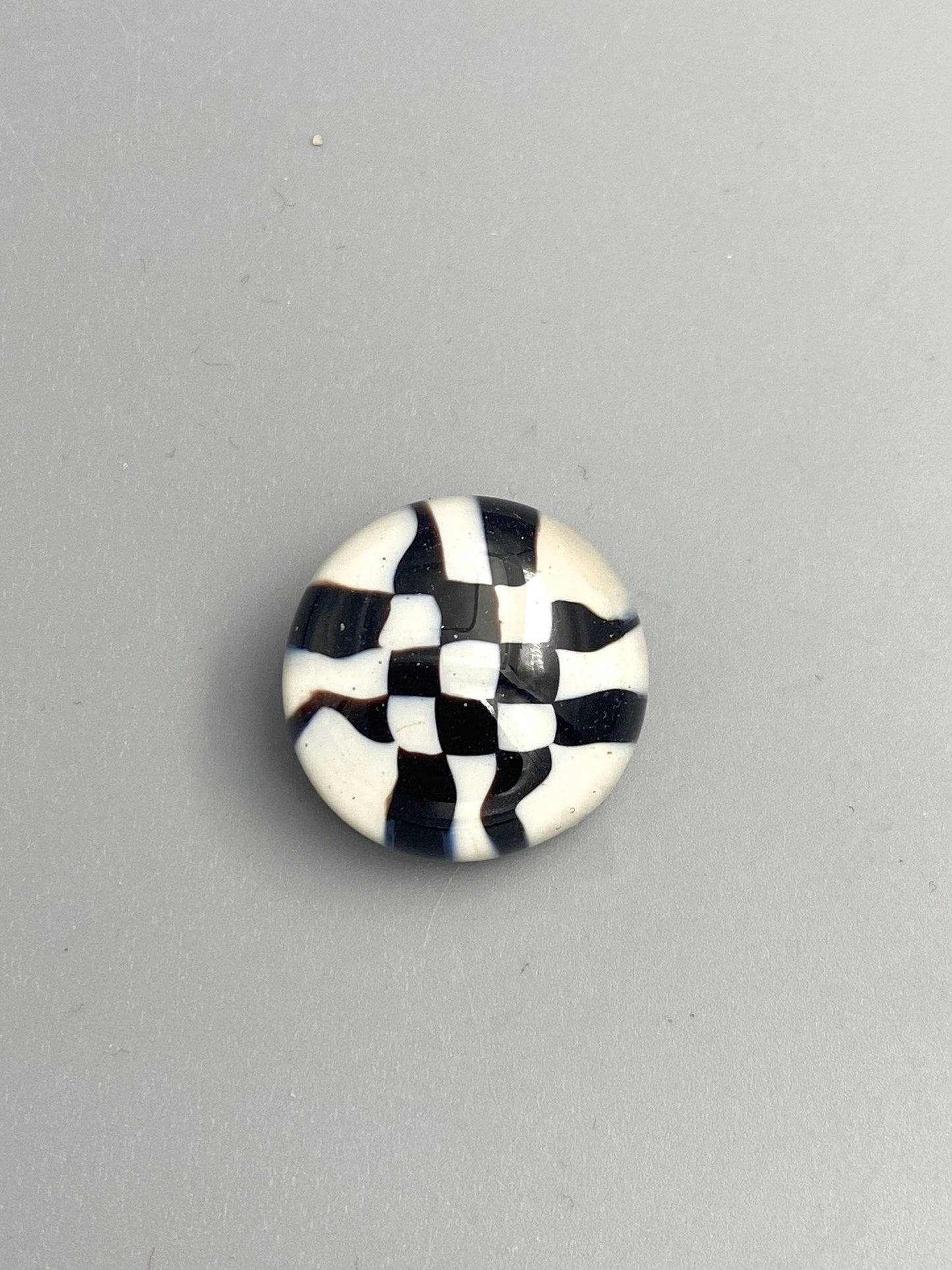 Checker Board Button 20mm