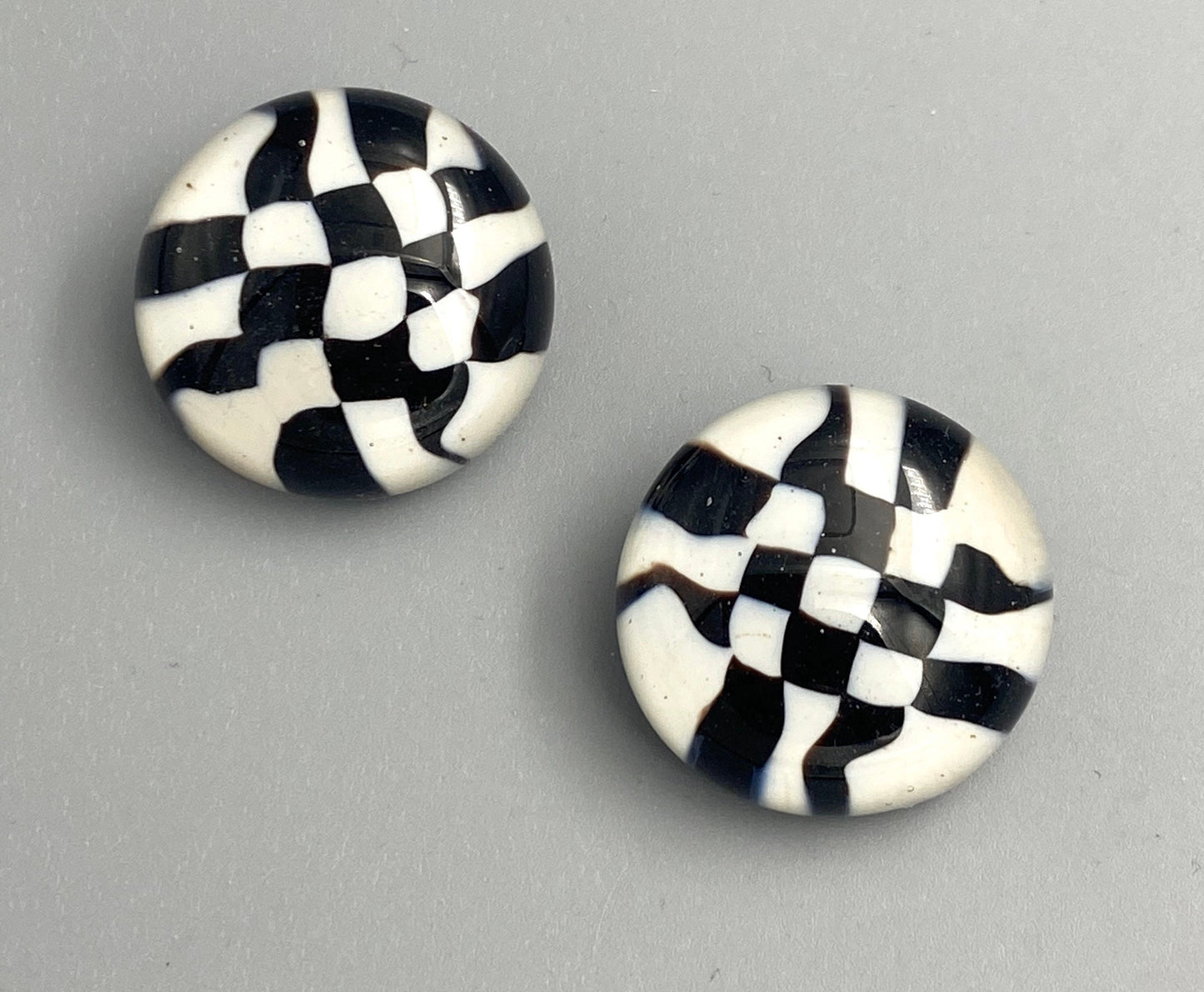 Checker Board Button 20mm