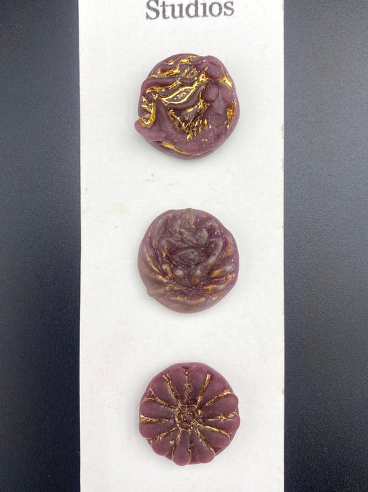 MERMAID, LOTUS, DAISY 22mm