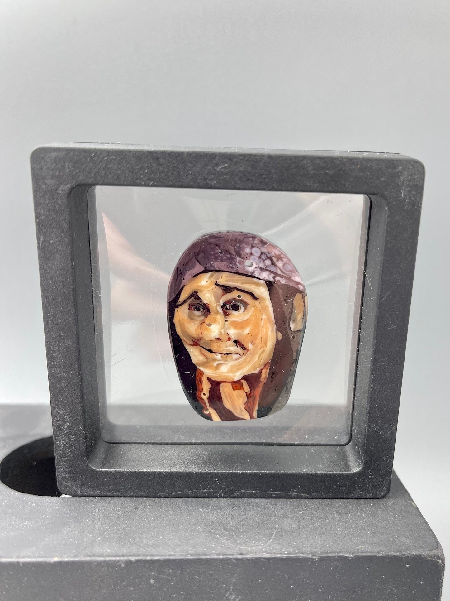 Fortune Teller head component 1.5” murrine collectors slice