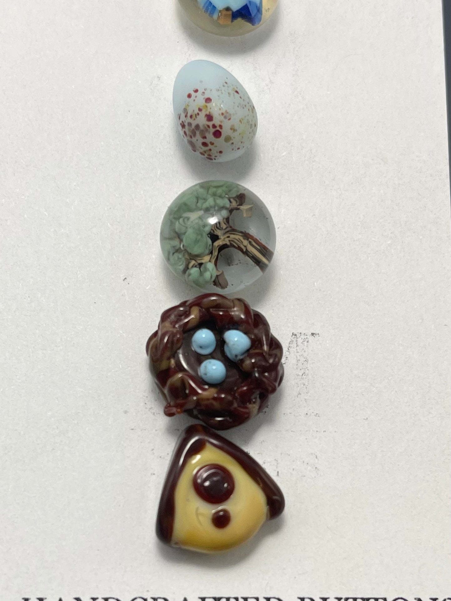 Bitty Bluebird Button Set