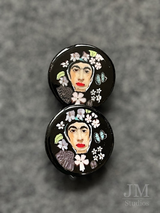 Frida Kahlo 1” Button