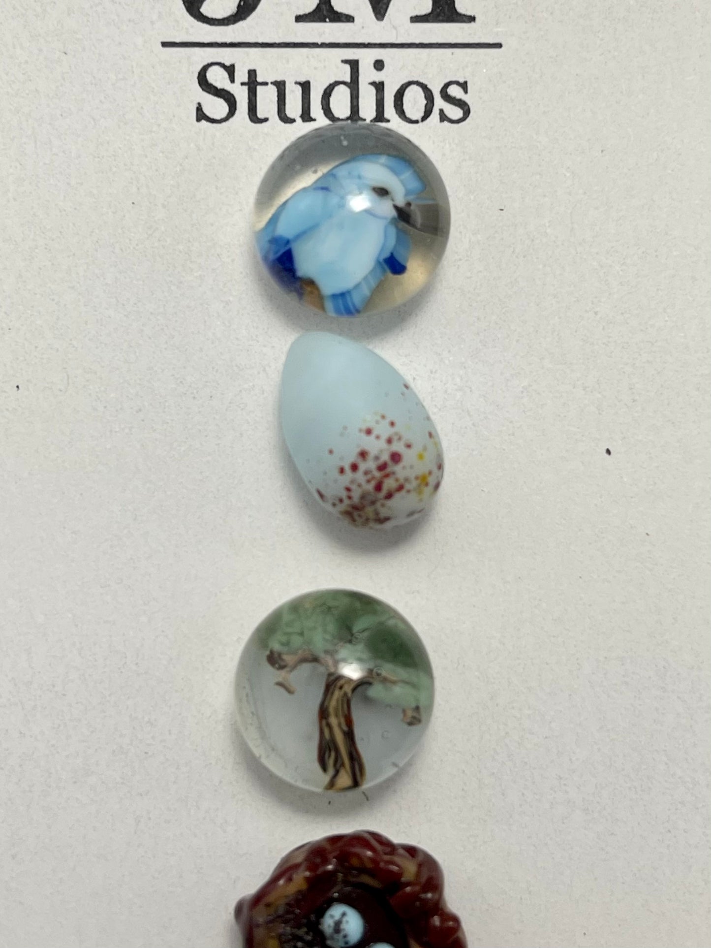Bitty Bluebird Button Set