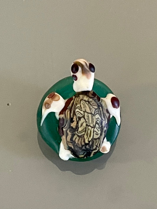 Sea Turtle Button 20mm