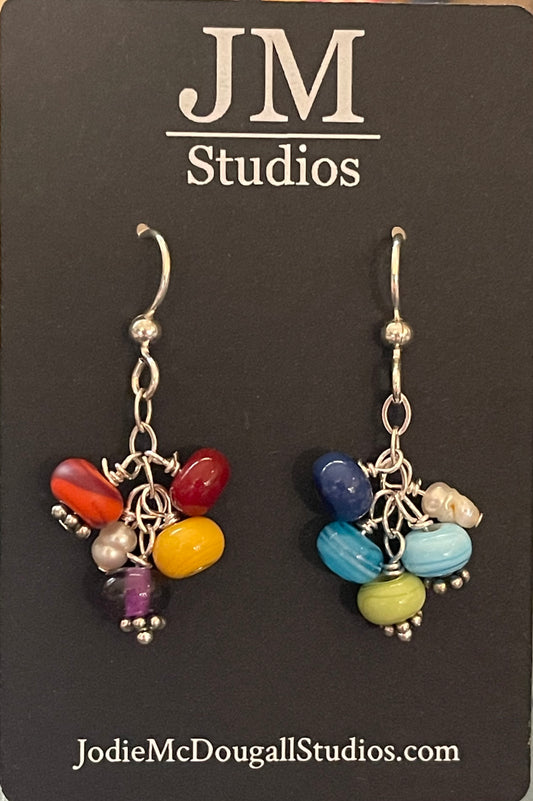 Rainbow Chandelier Earrings
