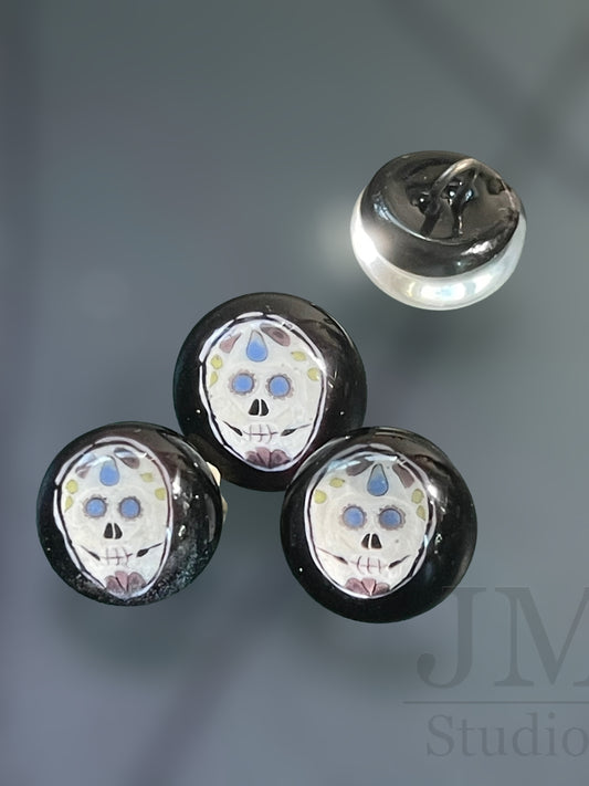 Rainy Day of the Dead Button 14mm