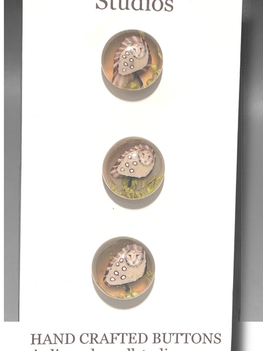 Folk Art Owls 11mm