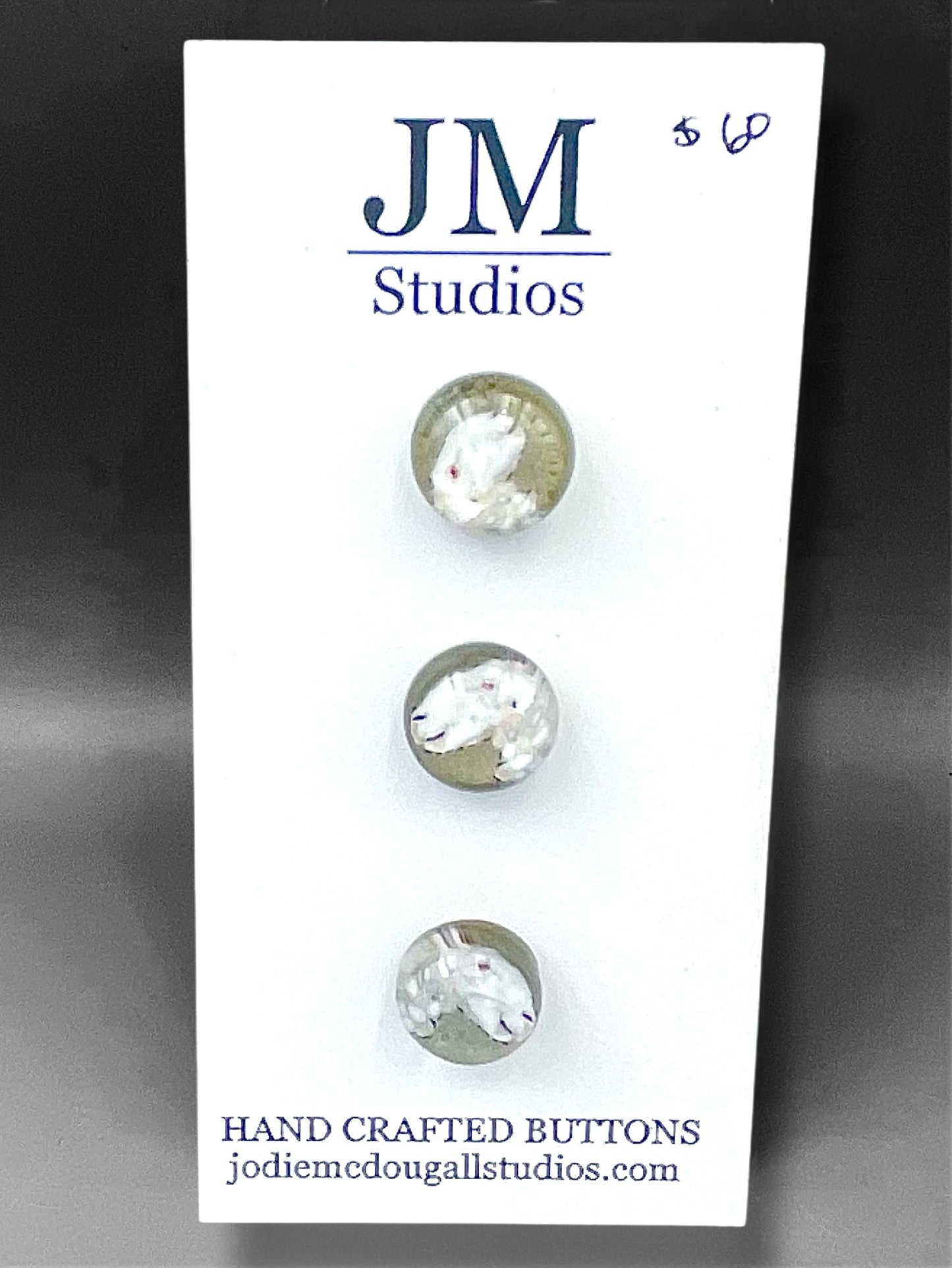 Sheep Cameo Buttons  15mm