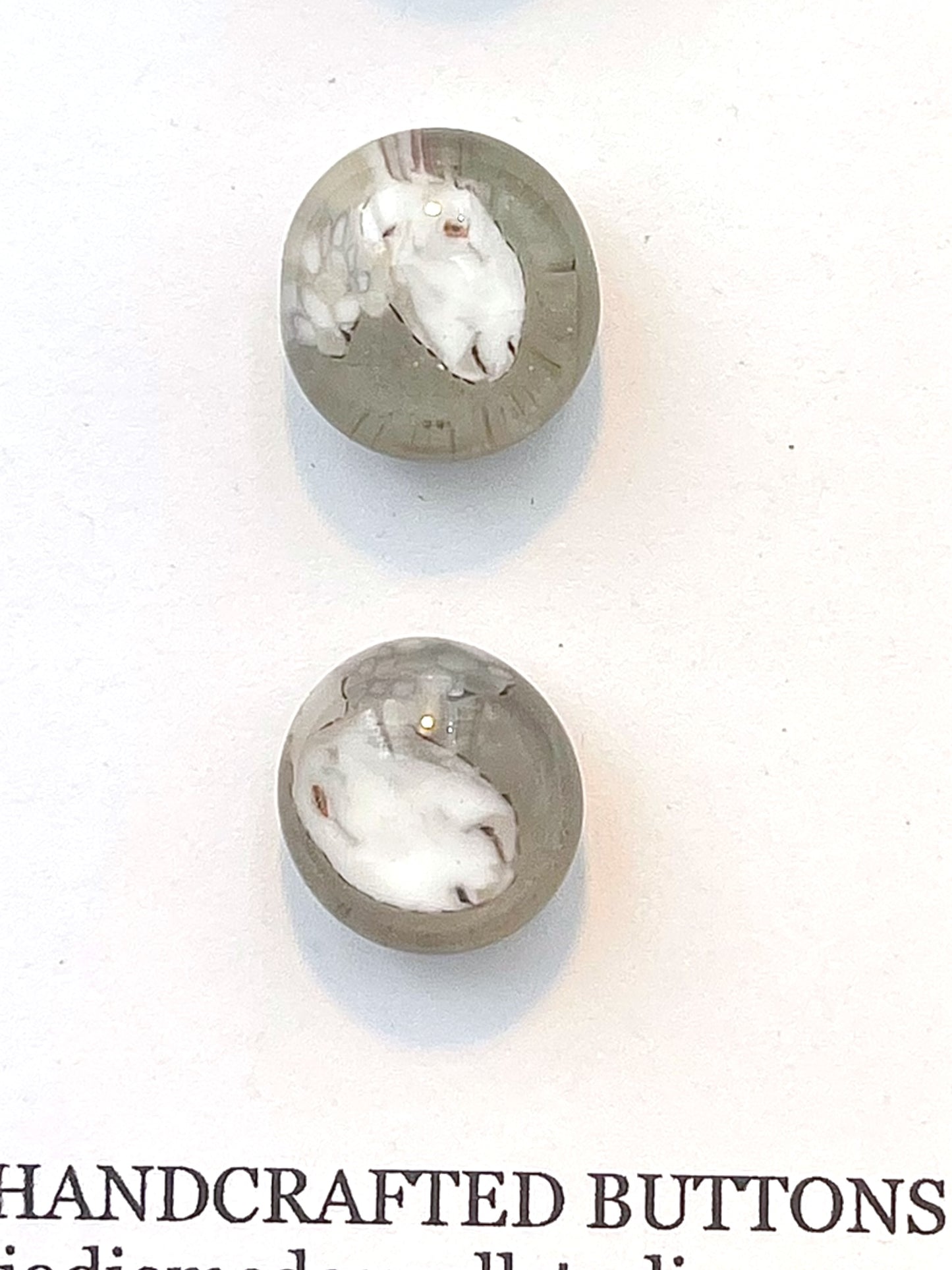 Sheep Cameo Buttons  15mm