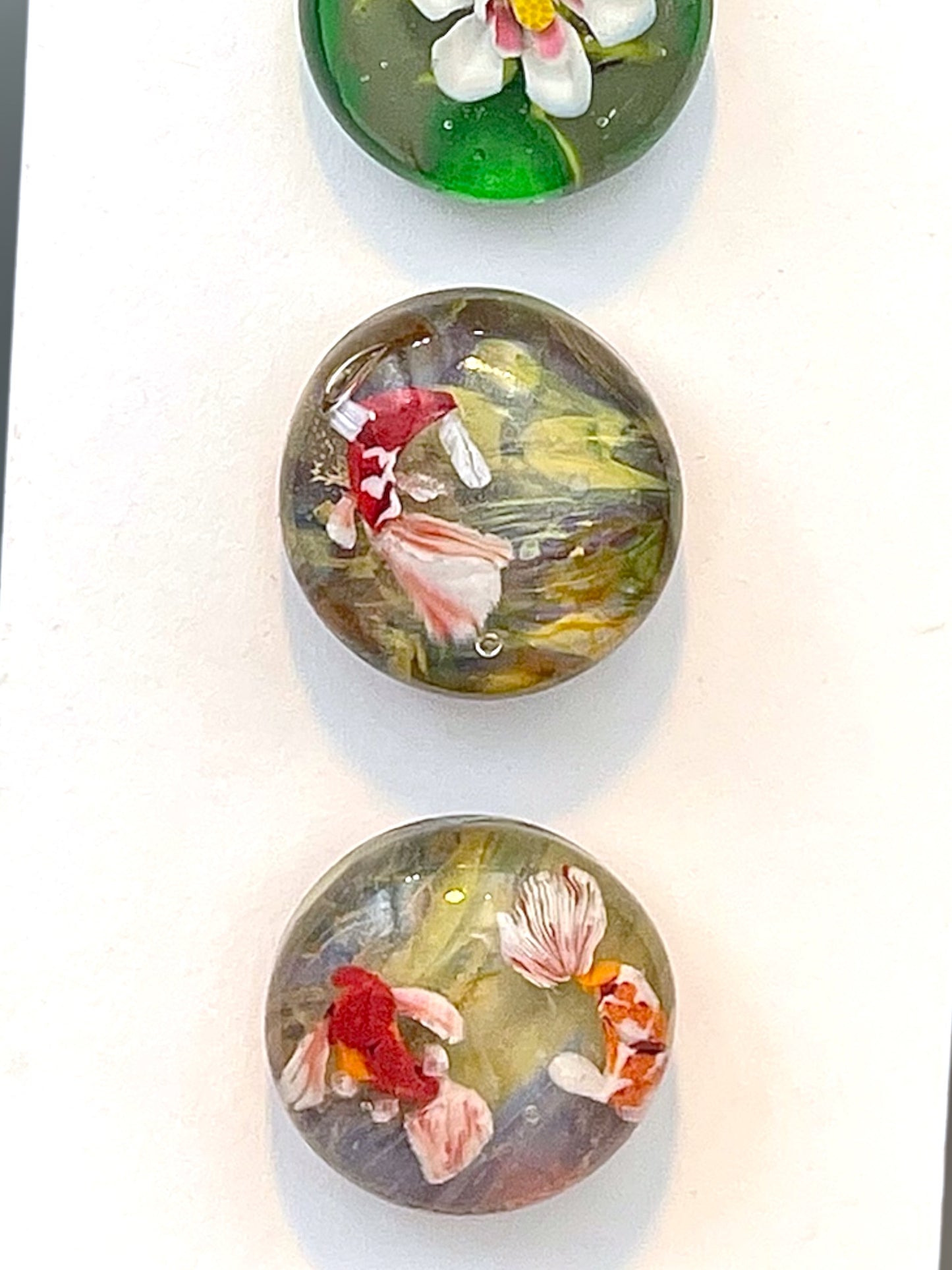 Koi Button Set 20mm