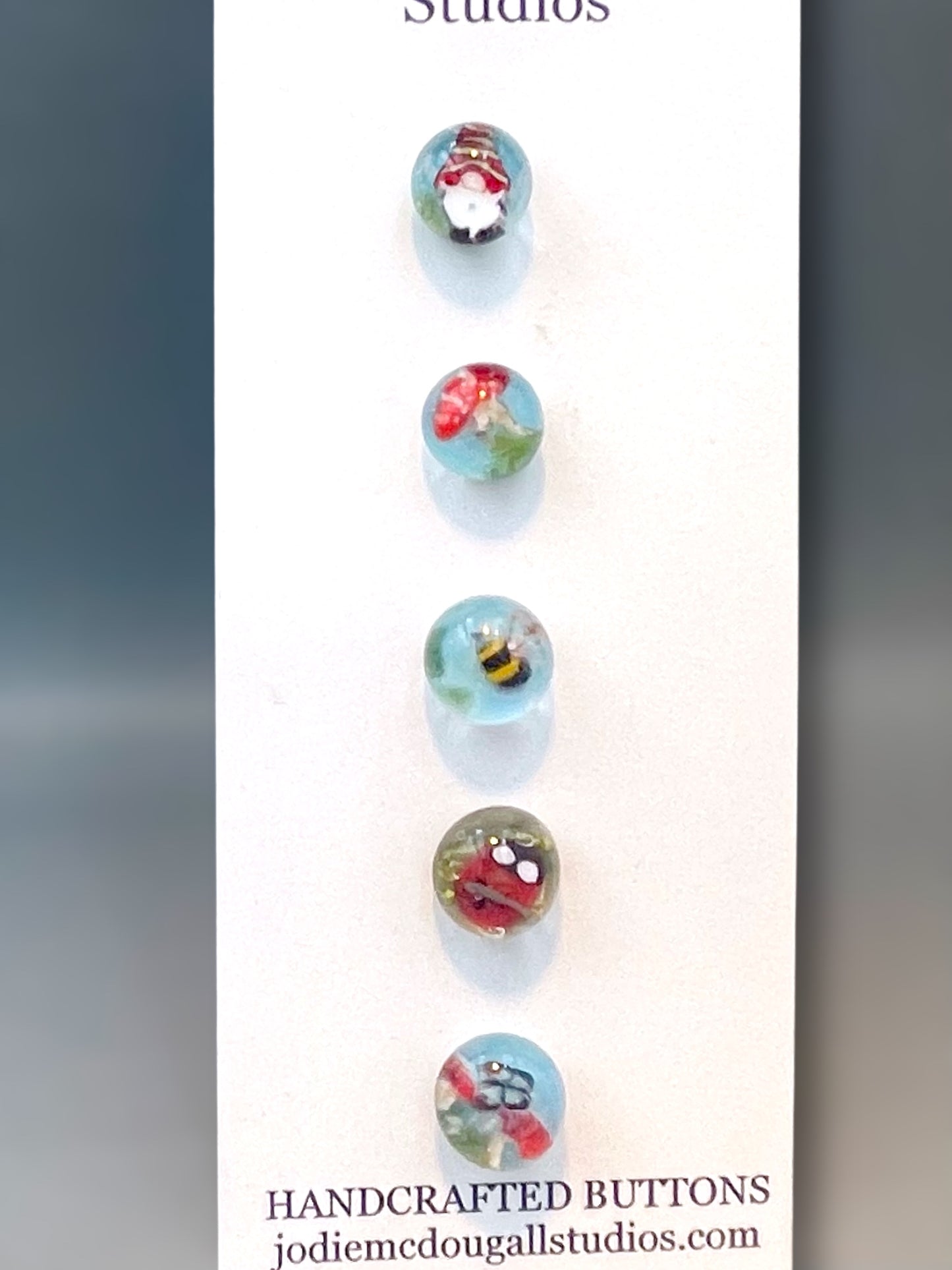 Garden, Gnomes and Mushrooms set 11mm