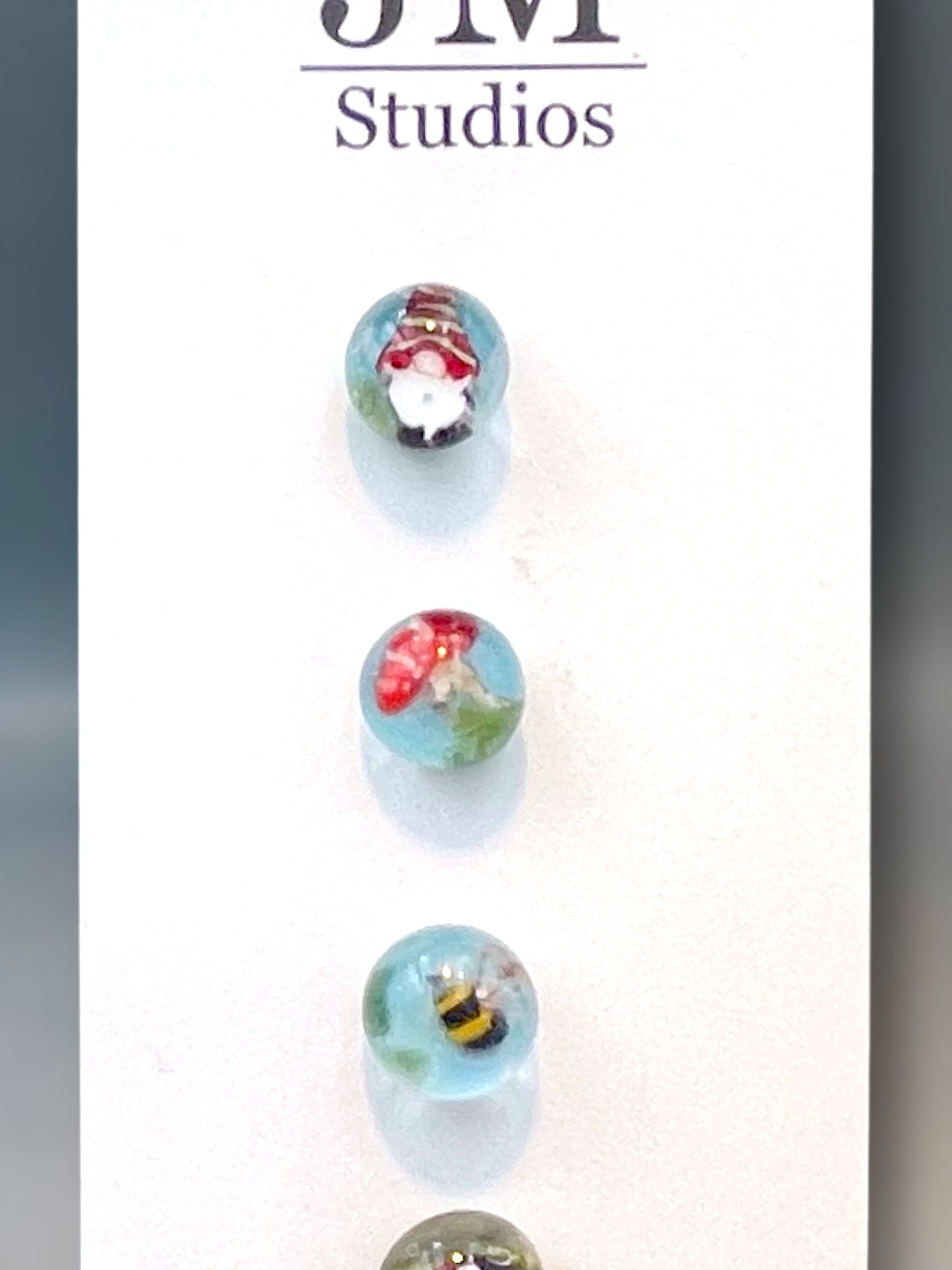 Garden, Gnomes and Mushrooms set 11mm