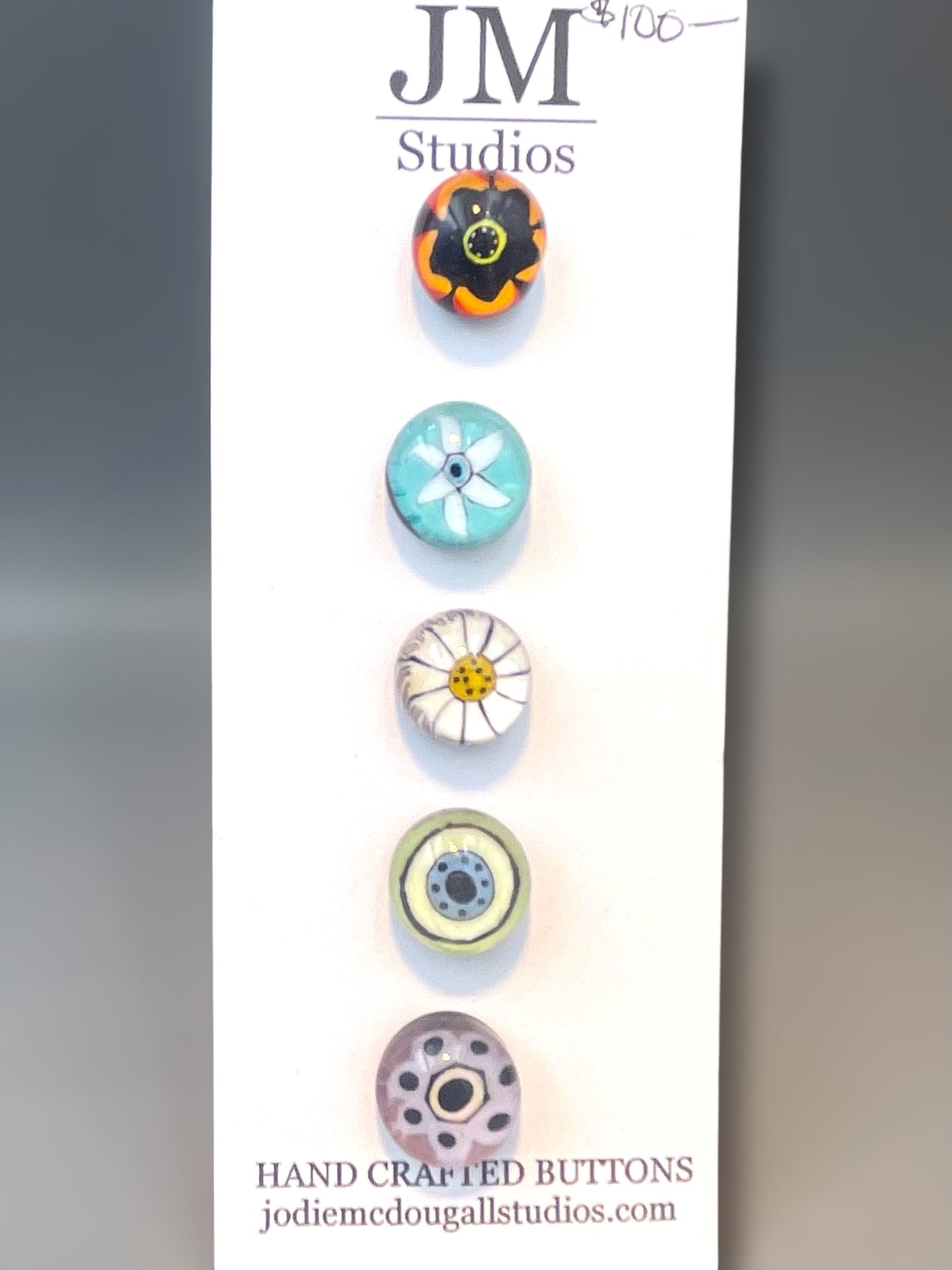 Fiesta  Button Set  15mm
