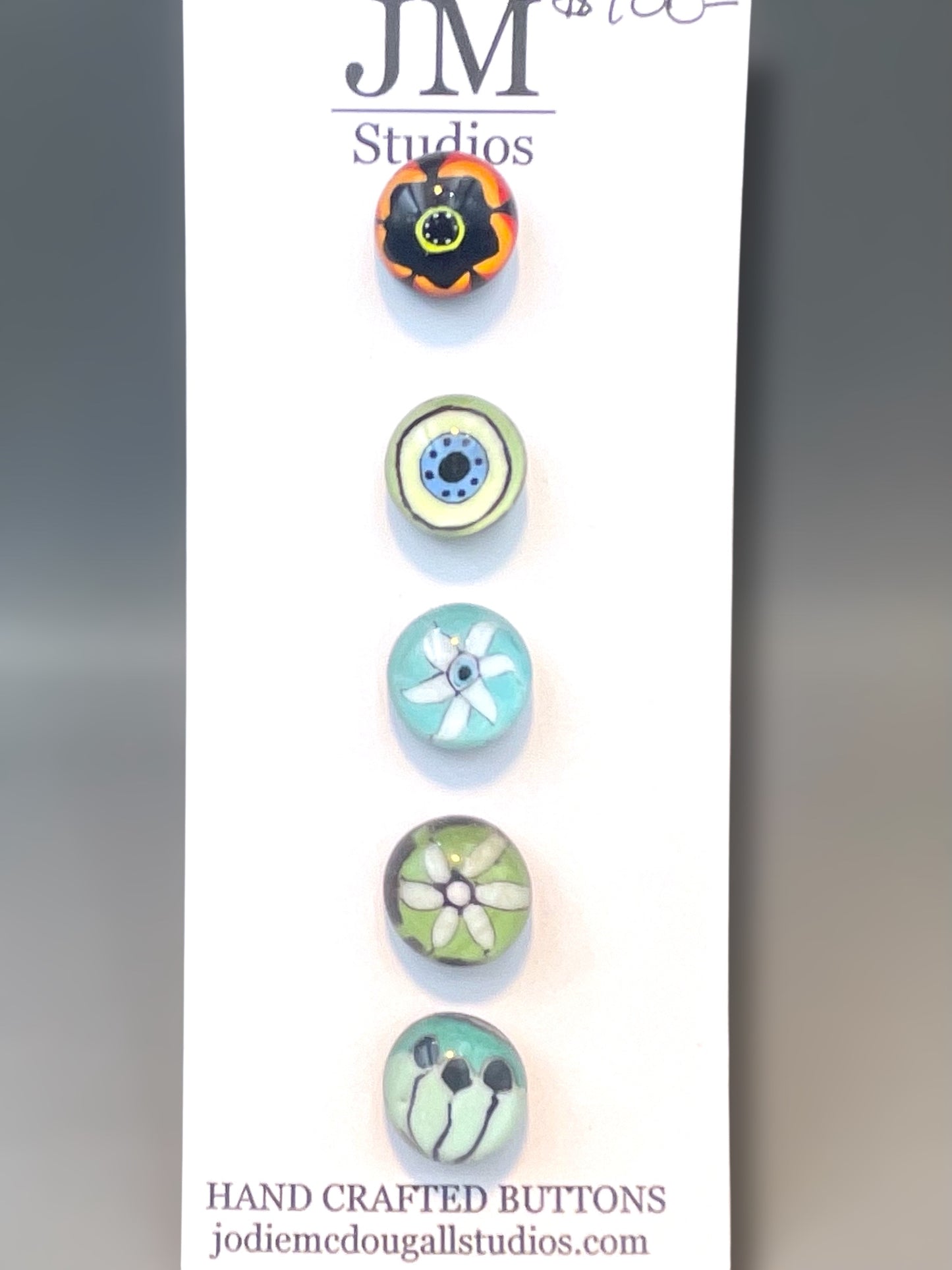 Fiesta  Button Set  15mm