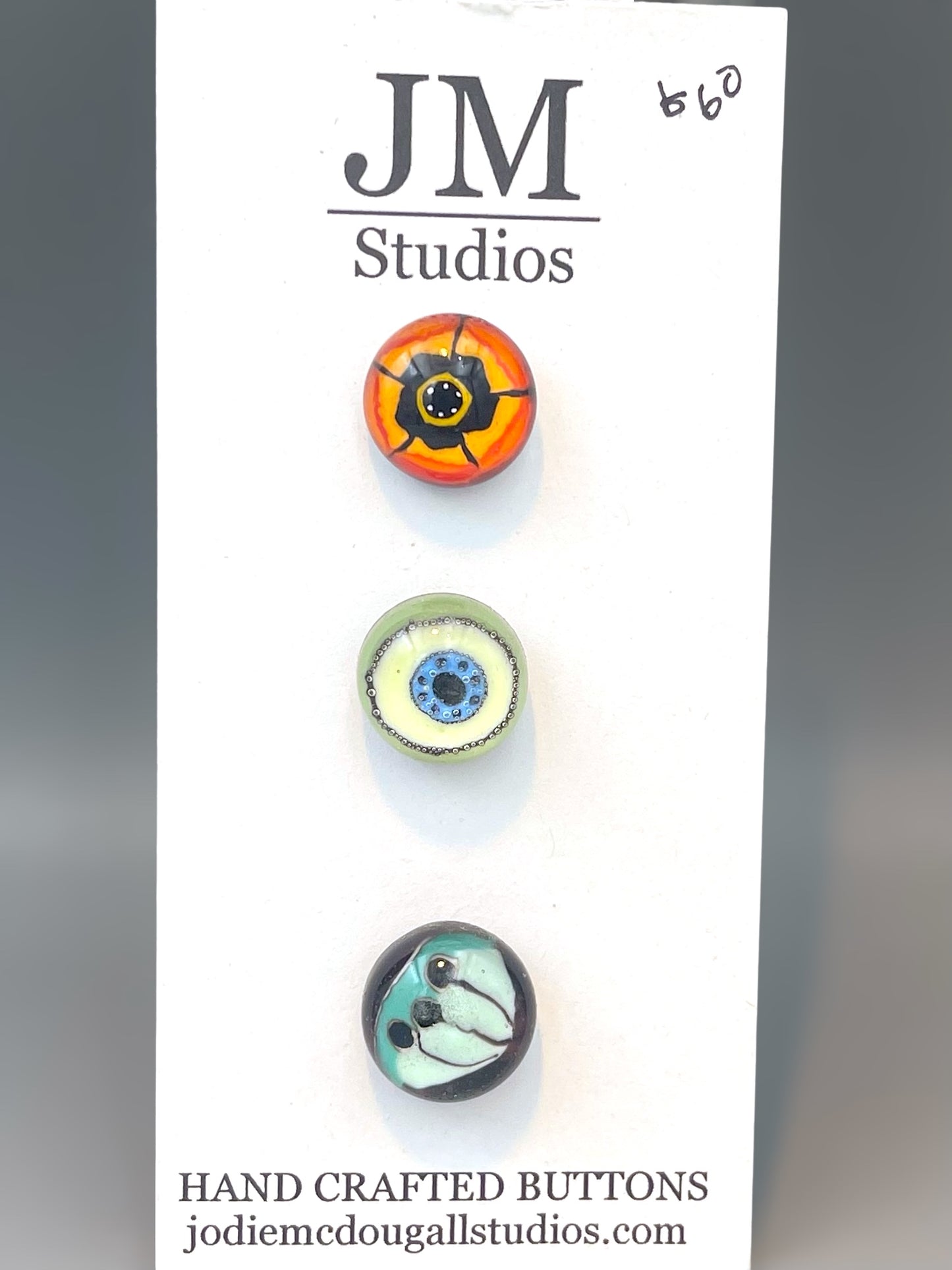 Fiesta Button Set  15mm