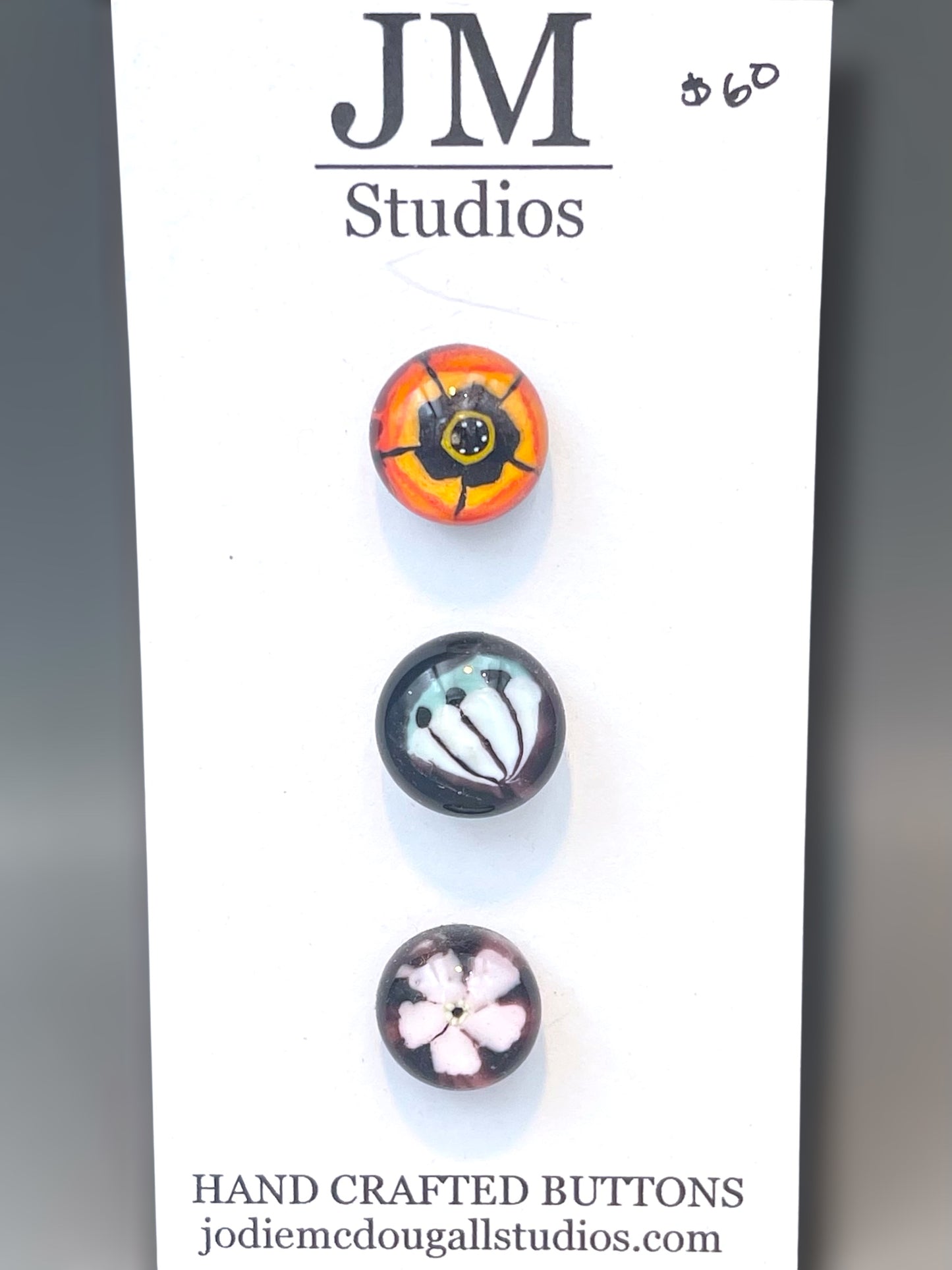 Fiesta Button Set  15mm