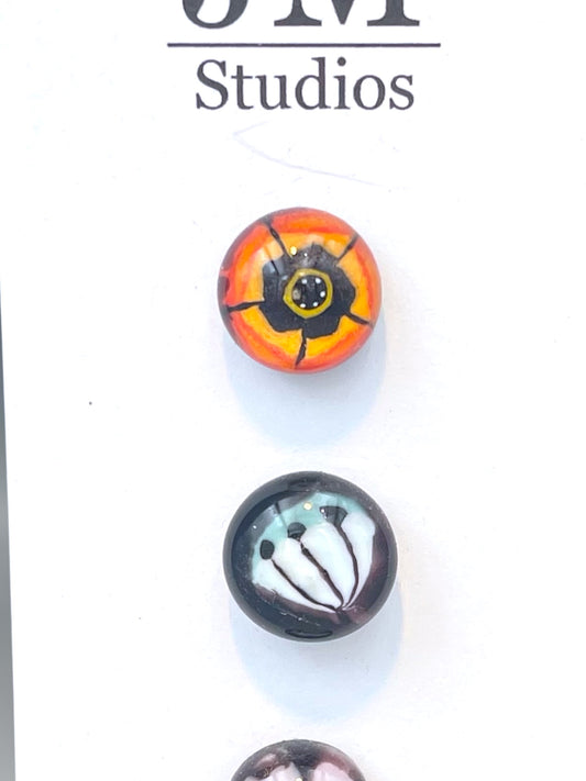 Fiesta Button Set  15mm