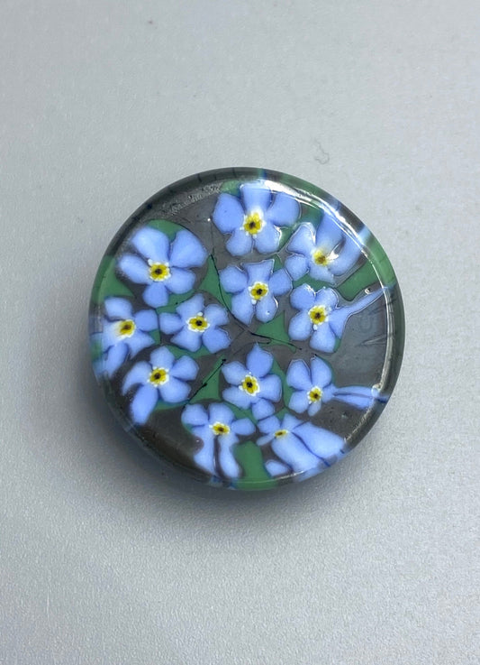 Forget Me Not Button 1”