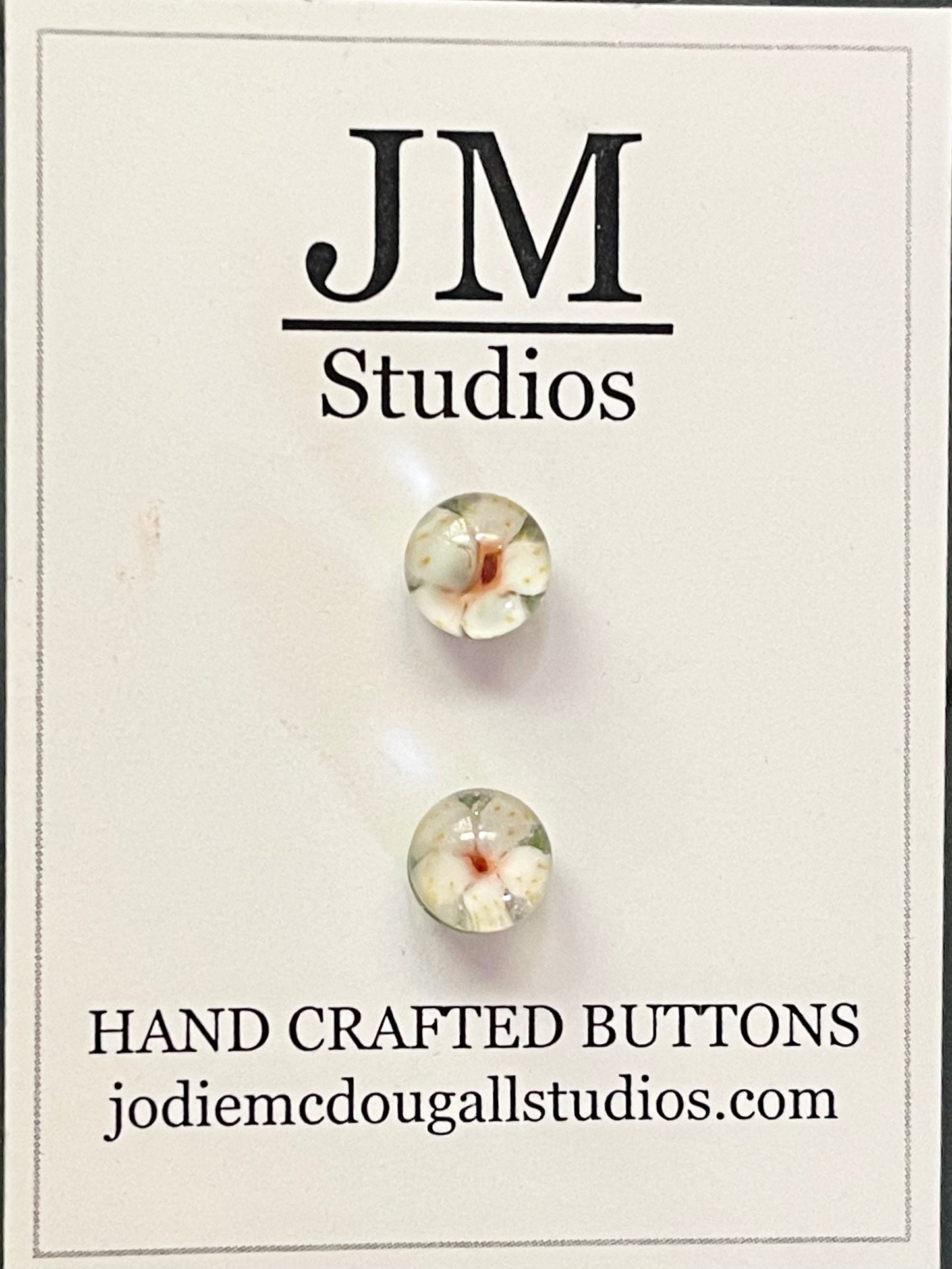Cherry Blossom  Buttons 8mm