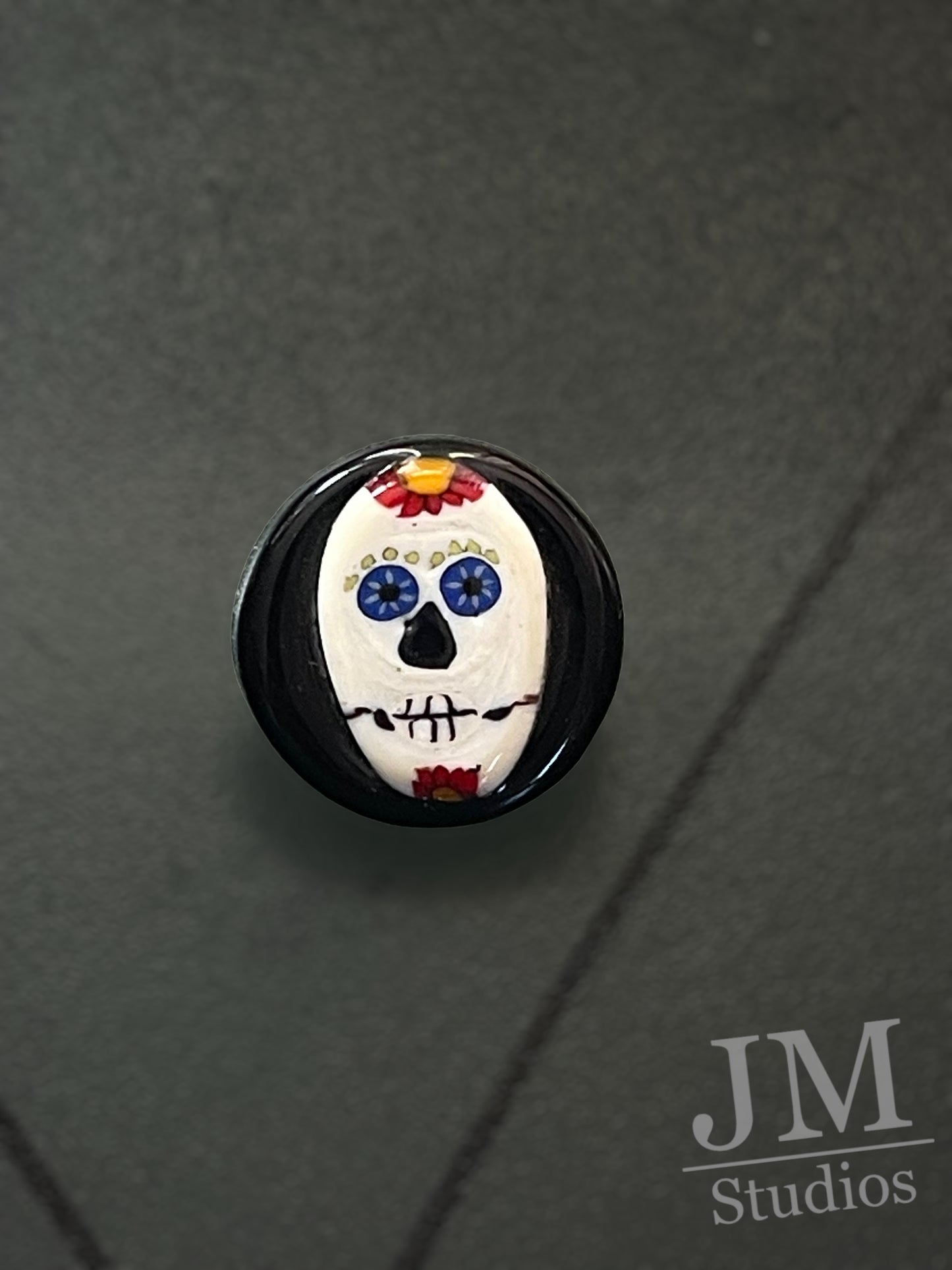 Fiesta Day of the Dead Button 22mm