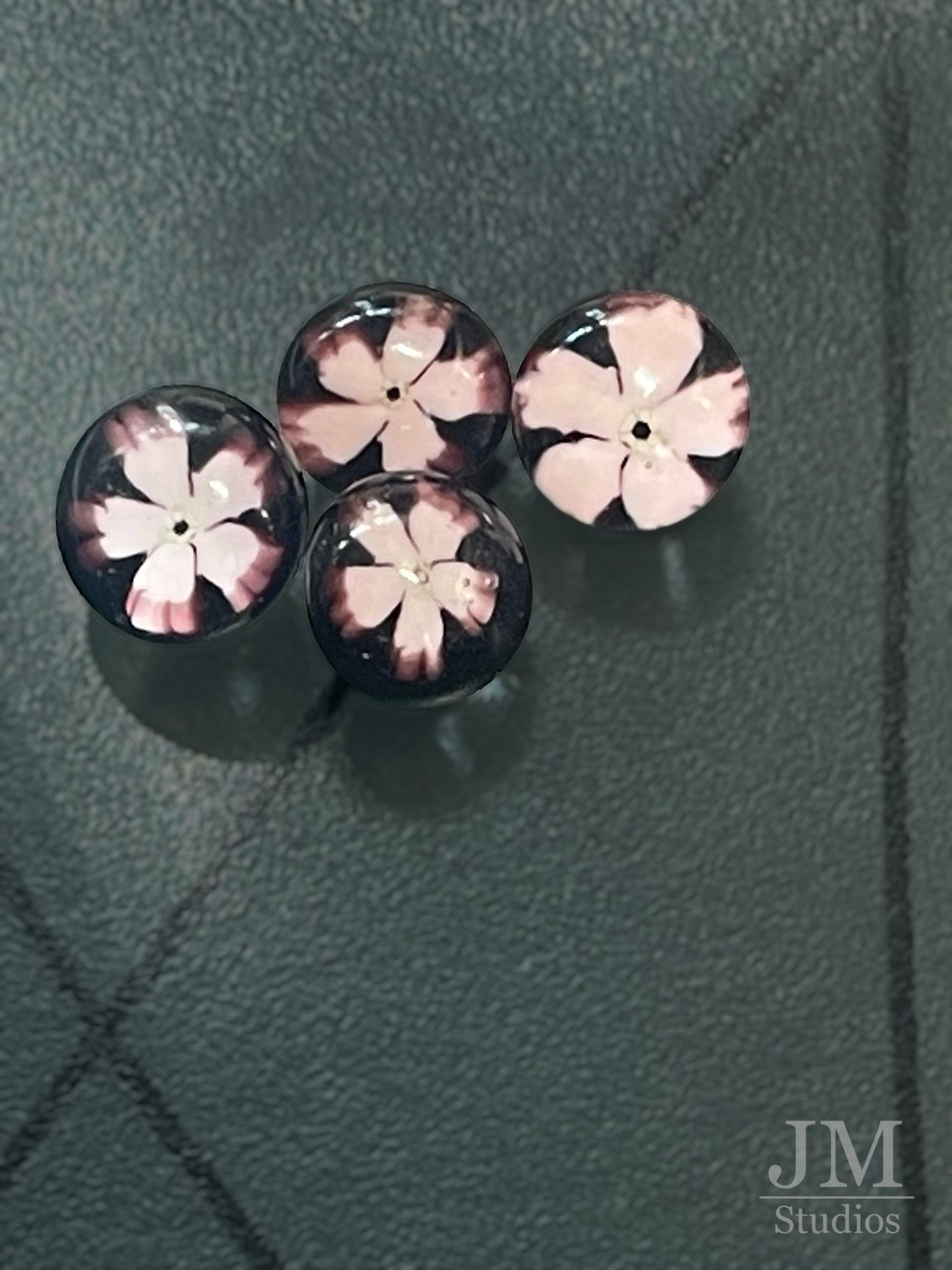 Pink Flower 12mm