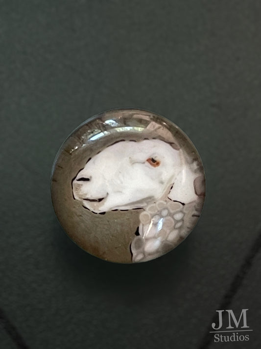 Sheep Button 20mm
