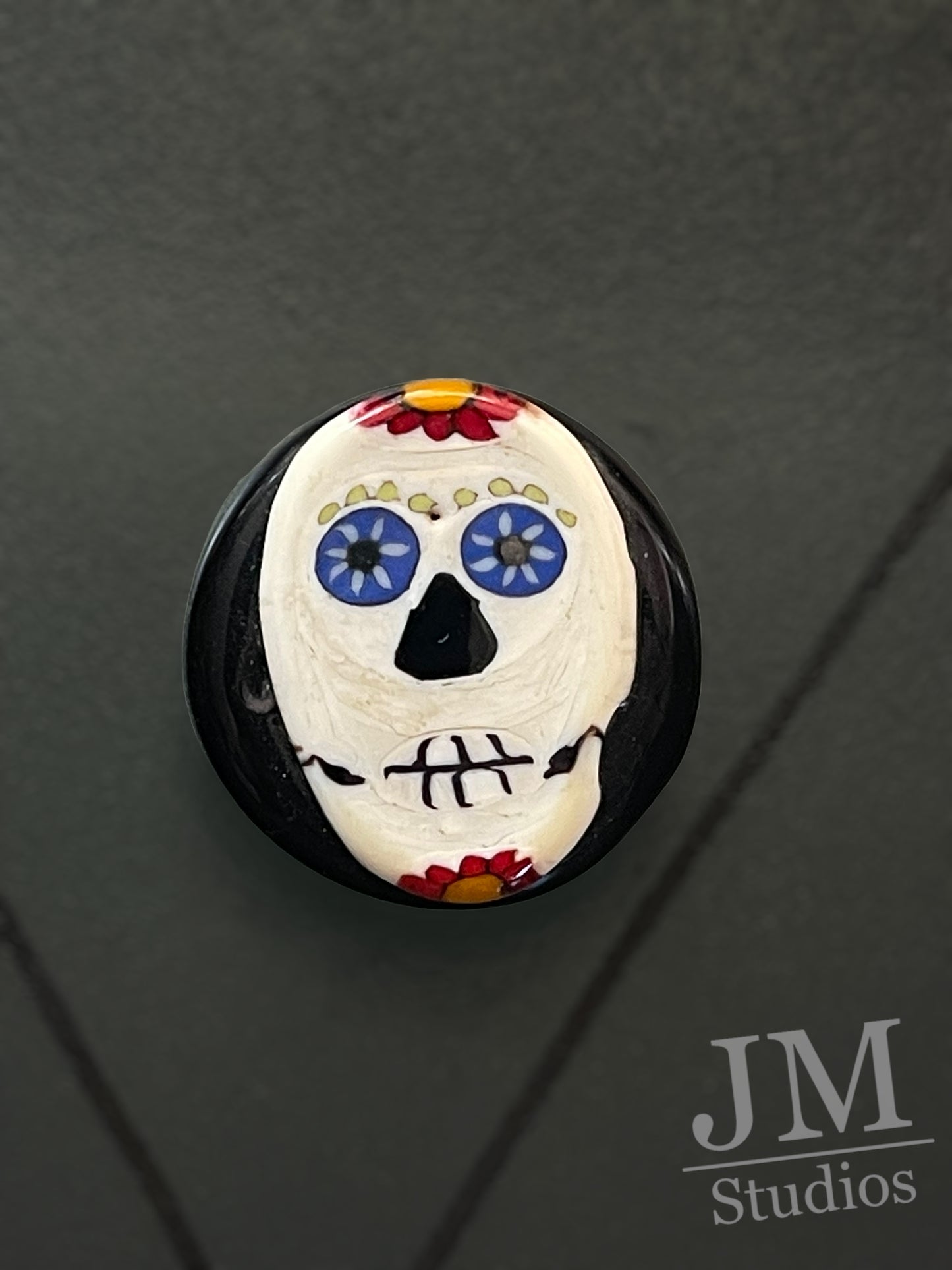 Fiesta Day of the Dead Button 1”