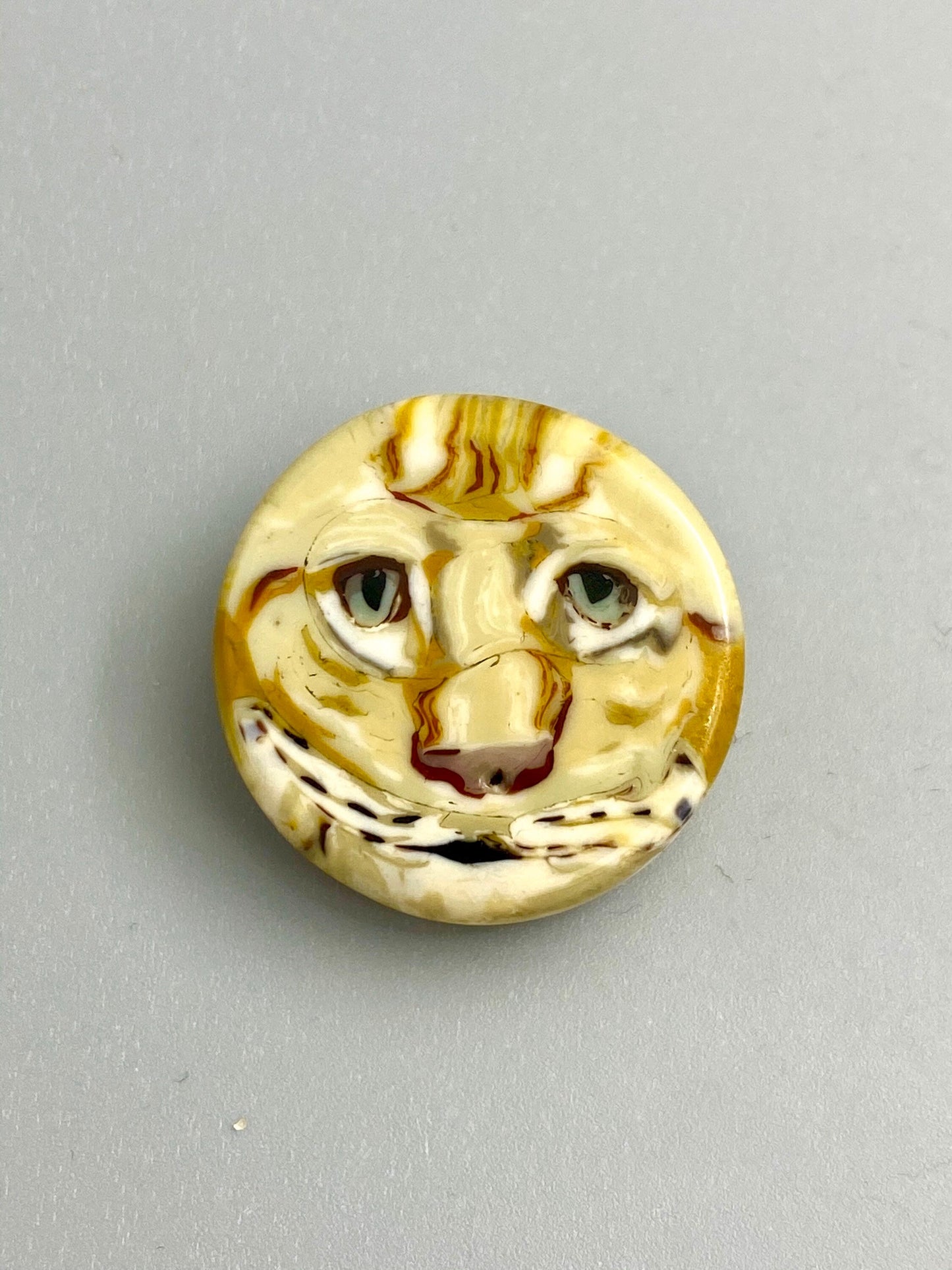 Calico Cat  Button "1
