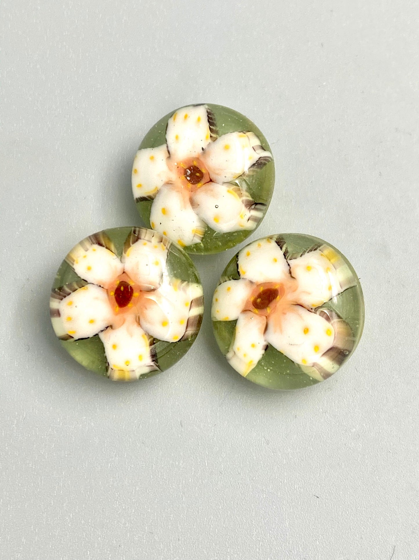 Cherry Blossom Button 20mm