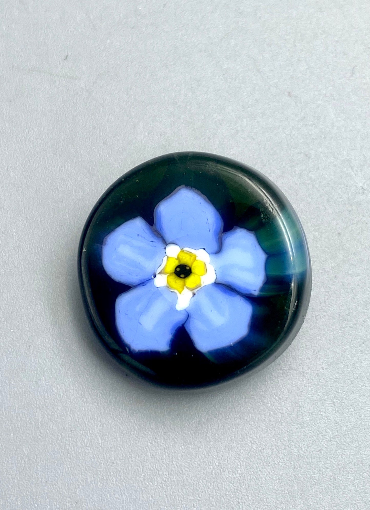 Forget Me Not Button 20mm
