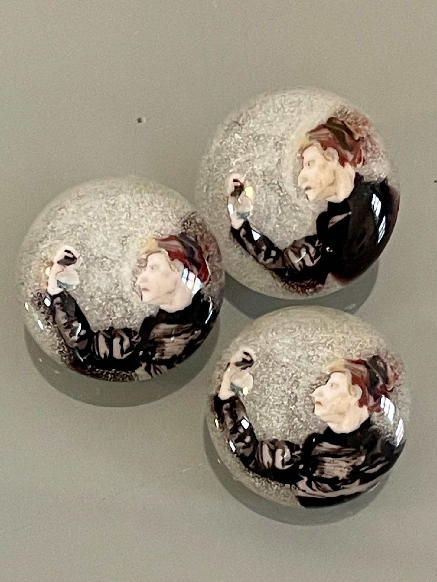 Madame Curie Button 25mm